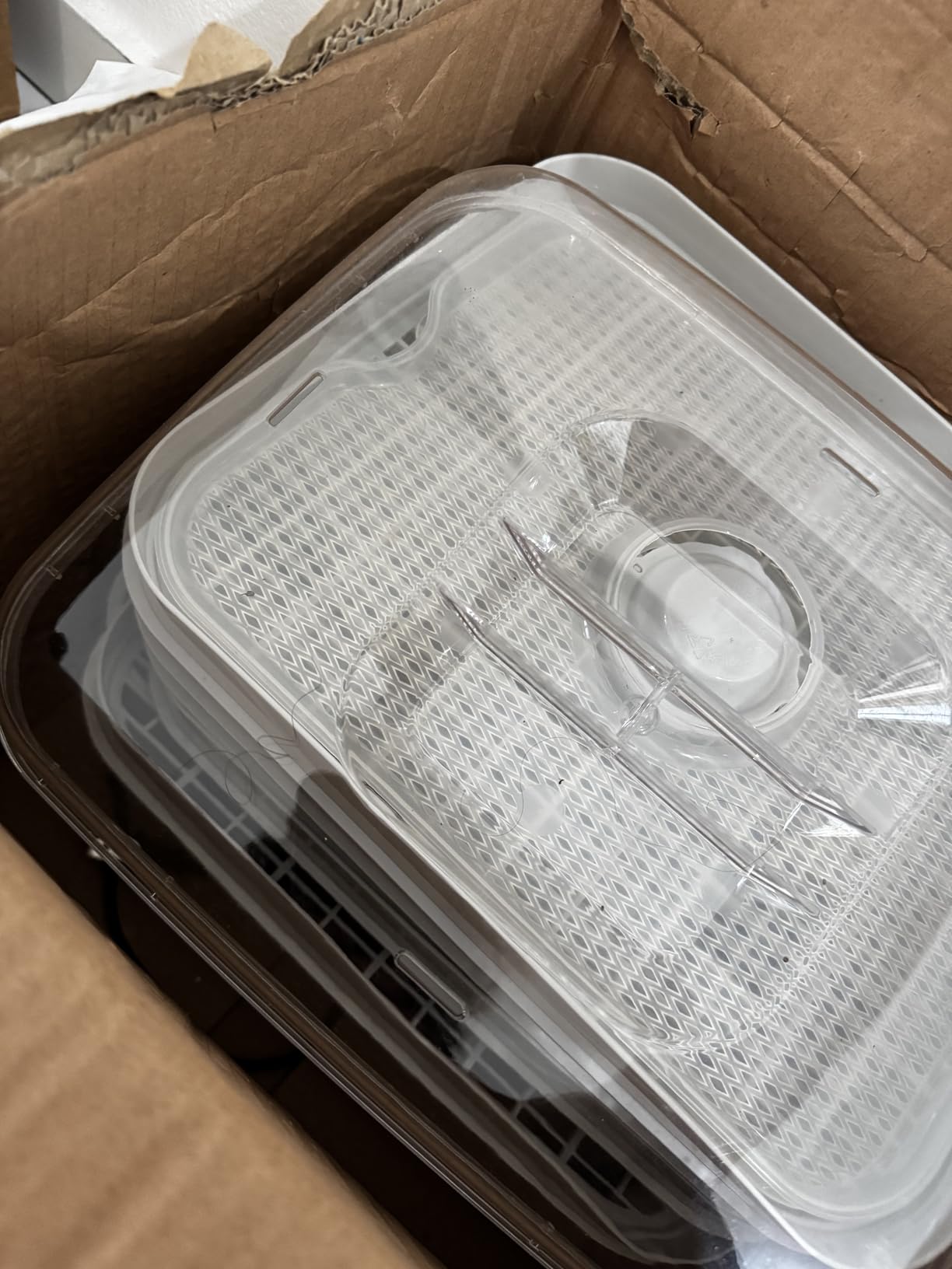 Hamilton Beach Digital Food Dehydrator for Fruit and Jerky, Vegetables and More, 5 Trays, Adjustable Temperature, 48 Hour Timer + Auto Shutoff, Grey (32100A) - Customer Photo 1