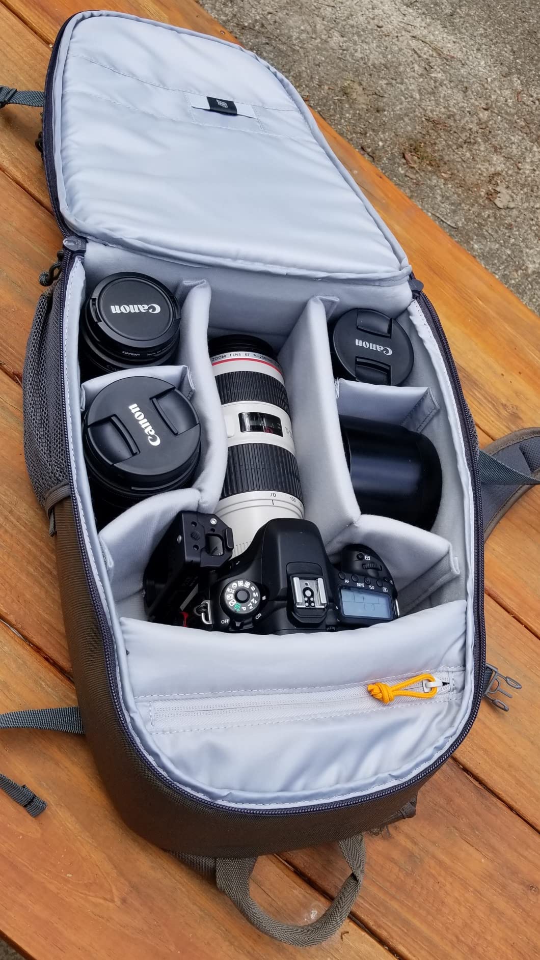 Lowepro Tahoe BP 150, Camera Bag, Lightweight Compact Camera Backpack for Cameras, CSC, DJI Spark Drone, Black Customer Review Lowepro Tahoe BP 150, Camera Bag, Lightweight Compact Camera Backpack for Cameras, CSC, DJI Spark Drone, Black - Customer Photo 2