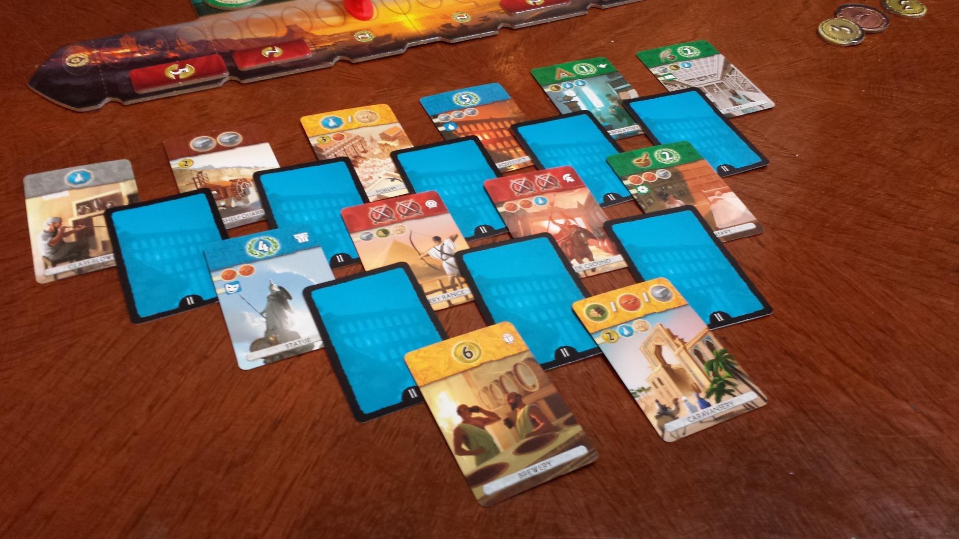 Asmodee 7 Wonders Duel Board Game BASE GAME - Intense Two-Player Battles in the Ancient World, Strategy Game for Kids and Adults, Ages 10+, 2 Players, 30 Minute Playtime Customer Review Asmodee 7 Wonders Duel Board Game BASE GAME - Intense Two-Player Battles in the Ancient World, Strategy Game for Kids and Adults, Ages 10+, 2 Players, 30 Minute Playtime - Customer Photo 2