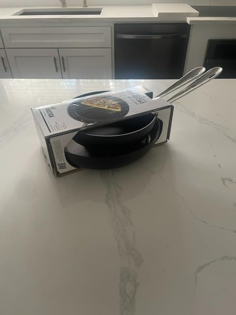 All-Clad HA1 Hard Anodized Non Stick Fry Pan Set 2 Piece, 8, 10 Inch, Induction, Oven Broiler Safe 500F, Pots and Pans Set, Premium Cookware Customer Review All-Clad HA1 Hard Anodized Non Stick Fry Pan Set 2 Piece, 8, 10 Inch, Induction, Oven Broiler Safe 500F, Pots and Pans Set, Premium Cookware - Customer Photo 4