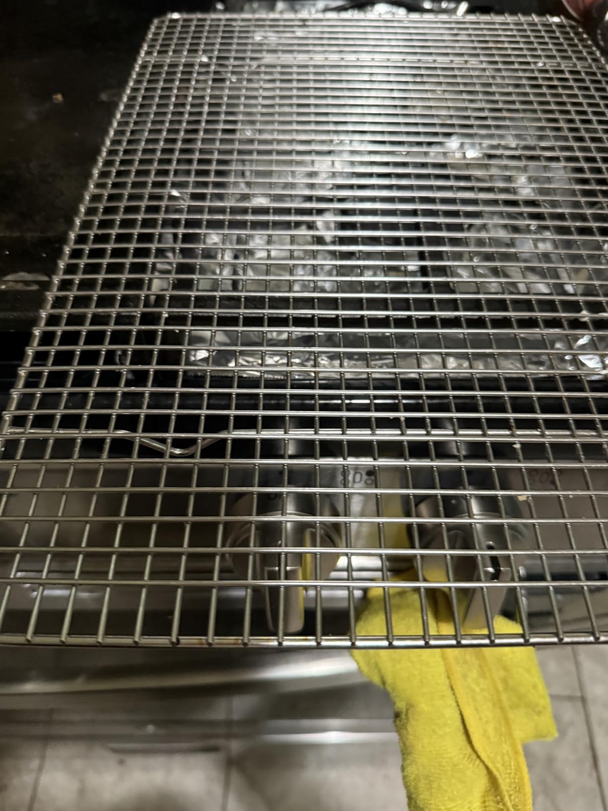Spring Chef 10 x 15 Inch Stainless Steel Cooling Rack for Cooking & Baking - Heavy Duty Cookie Cooling Rack for Kitchen - Oven Safe - Fits Jelly Roll Pan - Dishwasher Safe - Customer Photo 1