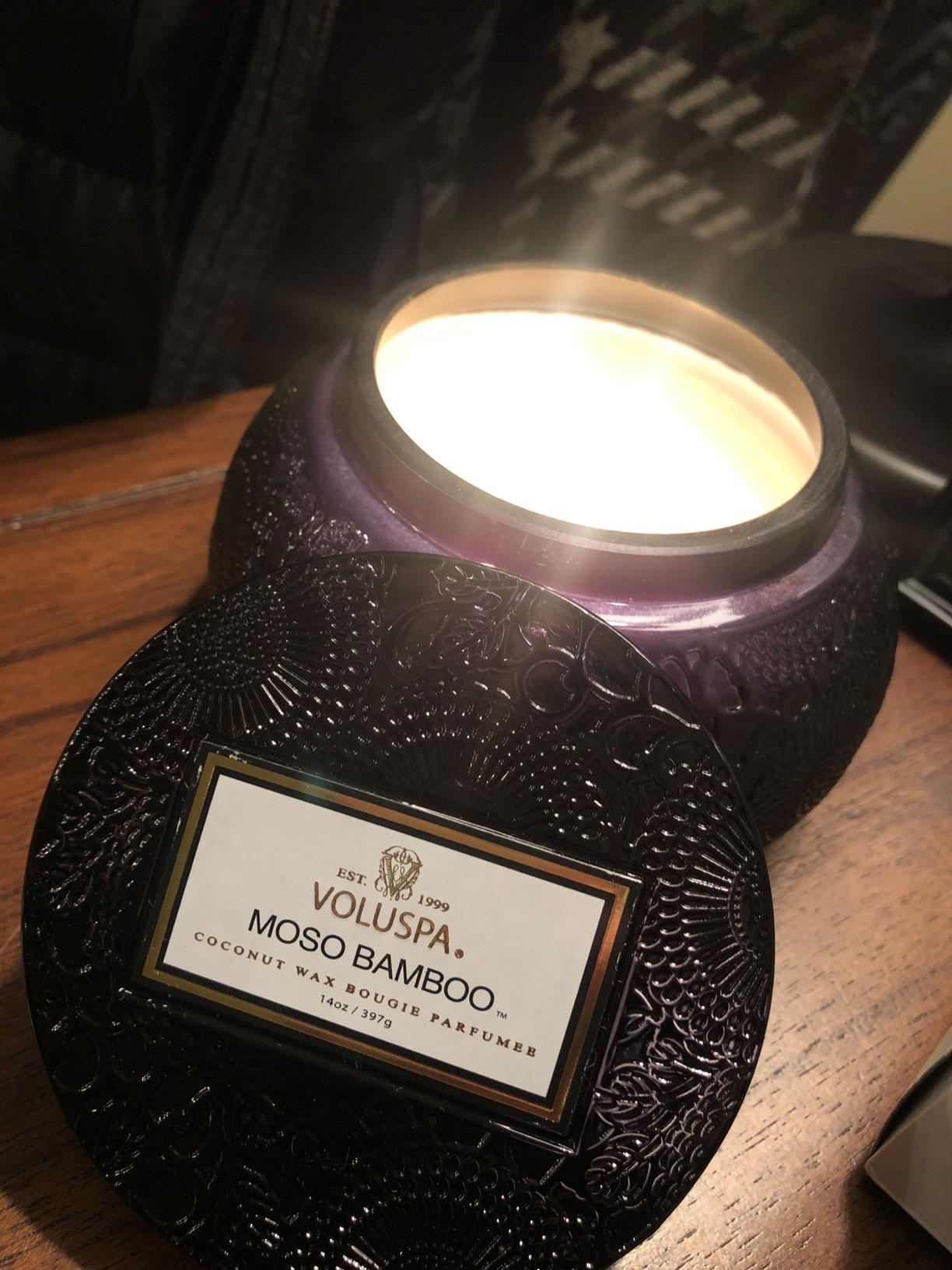 Voluspa Mokara, Glass Chawan Bowl Candle, 14 oz, 50 Hour Burn Time, Coconut Wax for Clean Burning, Handcrafted in the USA - Customer Photo 1