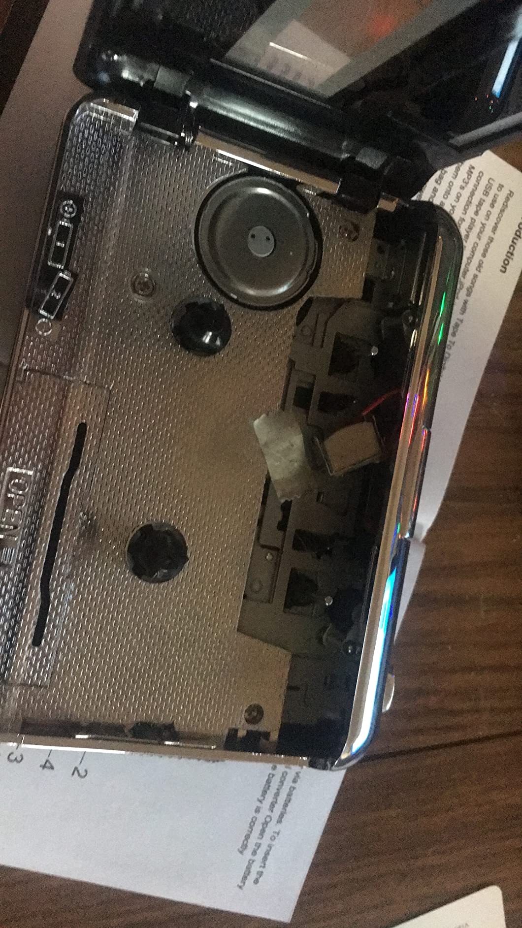 DigitNowCassette Tape To MP3 CD Converter Via USB,Portable USB Cassette Tape Player Capture MP3 Audio Music,Compatible With Laptop and Personal Computer,Convert Walkman Tape Cassette To MP3 Format customer photo 2