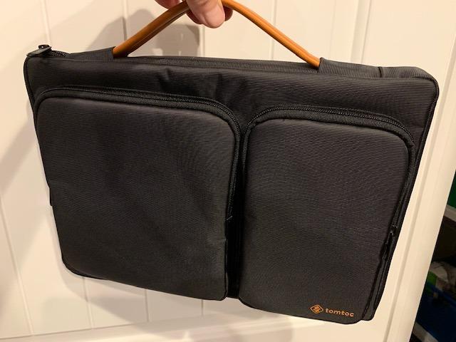 tomtoc 360 Protective Laptop Sleeve for 2025 14-inch MacBook Pro M5/M4/M3/M2 Pro/Max A3434 A3401 2025-2021, 13.5-14.4 Inch Surface Laptop 7/6/5/Studio 2/1, Water-Resistant Carrying Case - Customer Photo 2