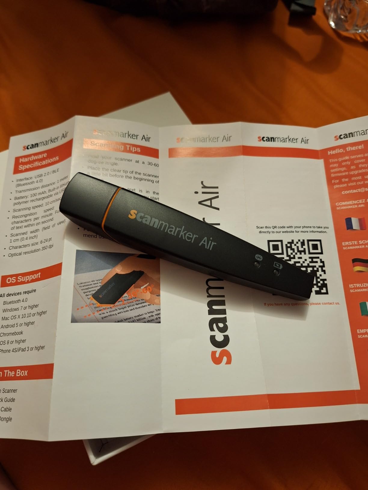Scanmarker Air Reading Pen & Pen Scanner | Translator Pen for Dyslexia, Students & Professionals - Compatible with Mac, Windows, iOS & Android - Customer Photo 2