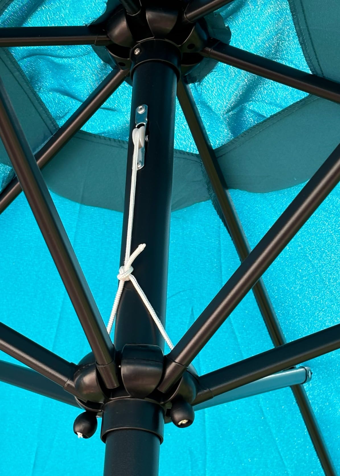 Best Choice Products 10ft Outdoor Steel Polyester Market Patio Umbrella w/Crank, Easy Push Button, Tilt, Table Compatible Customer Review Best Choice Products 10ft Outdoor Steel Polyester Market Patio Umbrella w/Crank, Easy Push Button, Tilt, Table Compatible - Customer Photo 2