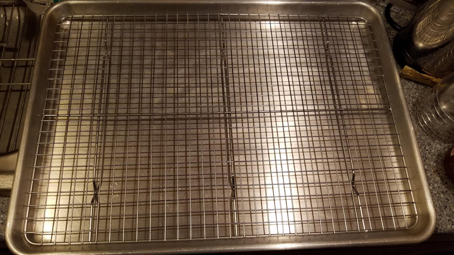 Checkered Chef Cooling Rack for Cooking and Baking - 11 ¾
