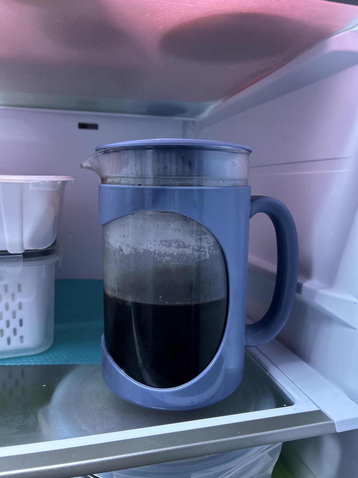 Primula Burke Deluxe Cold Brew Iced Coffee Maker, Comfort Grip Handle, Durable Glass Carafe, Removable Mesh Filter, Perfect 6 Cup Size, Dishwasher Safe, 1.6 qt, Black Customer Review Primula Burke Deluxe Cold Brew Iced Coffee Maker, Comfort Grip Handle, Durable Glass Carafe, Removable Mesh Filter, Perfect 6 Cup Size, Dishwasher Safe, 1.6 qt, Black - Customer Photo 2