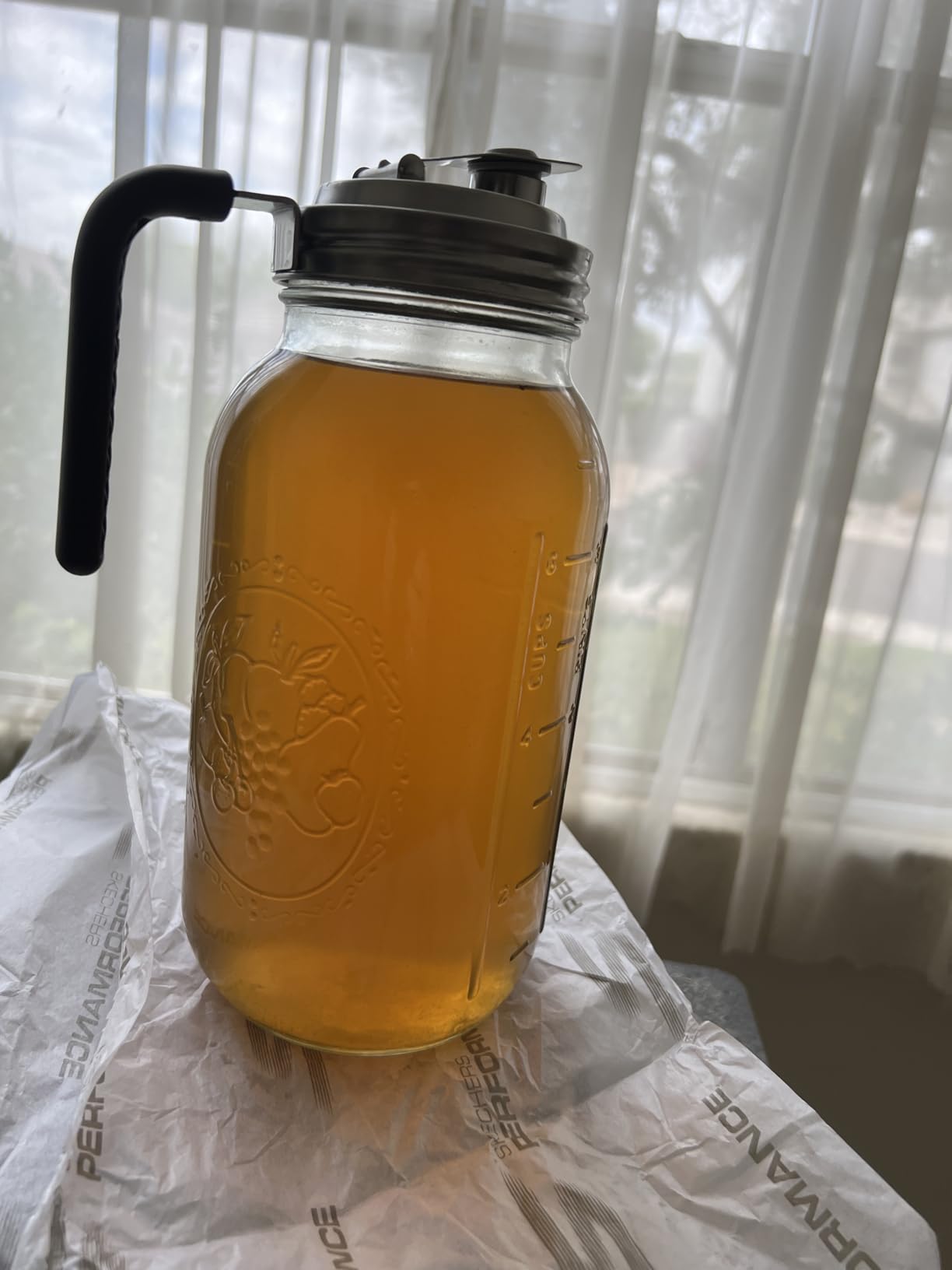 Ball Wide Mouth Pint 16-Ounce Glass Mason Jar with Lids and Bands, 12-Count - Customer Photo 2