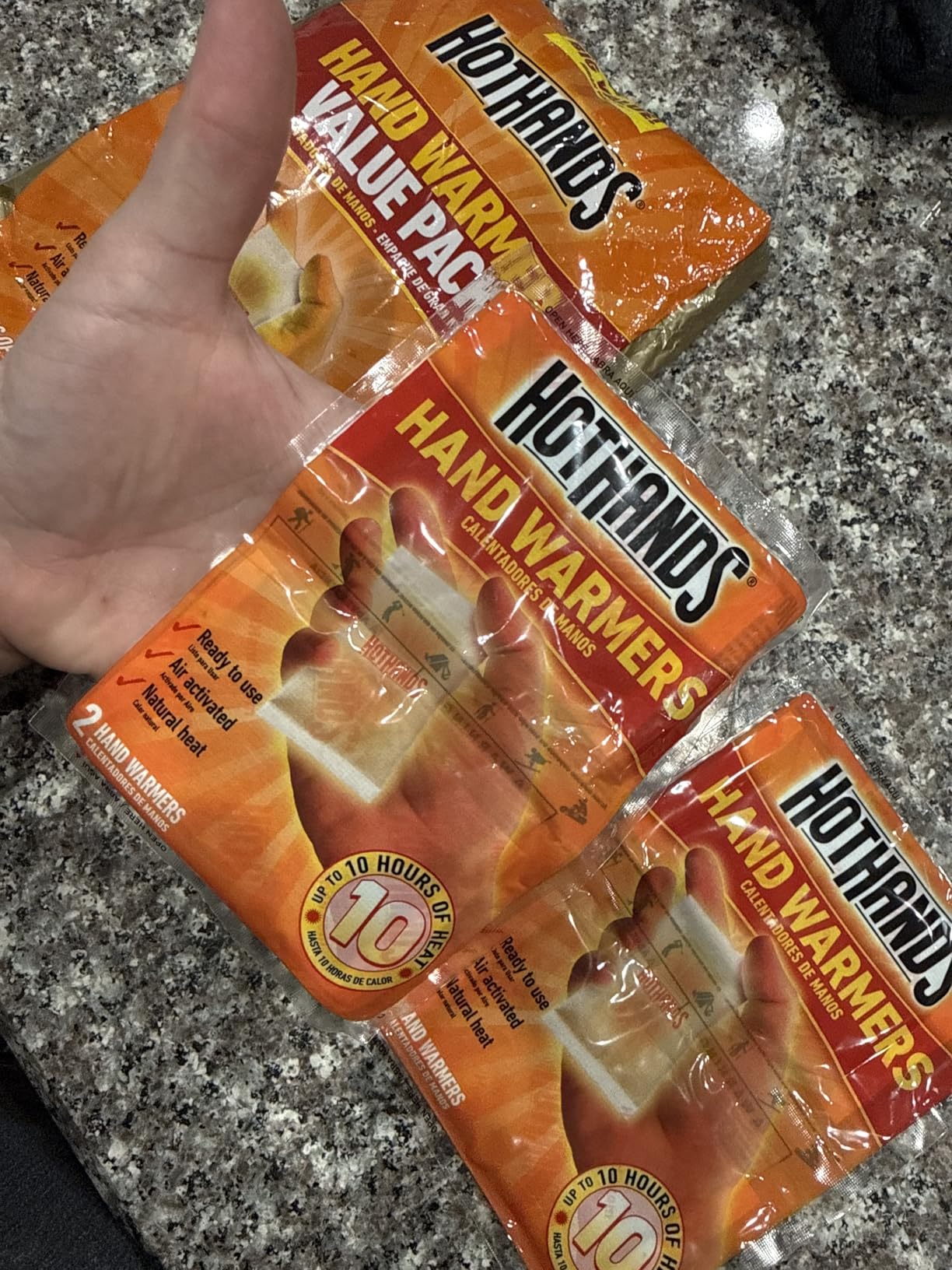 HotHands Hand Warmer Value Pack Customer Review HotHands Hand Warmer Value Pack - Customer Photo 1