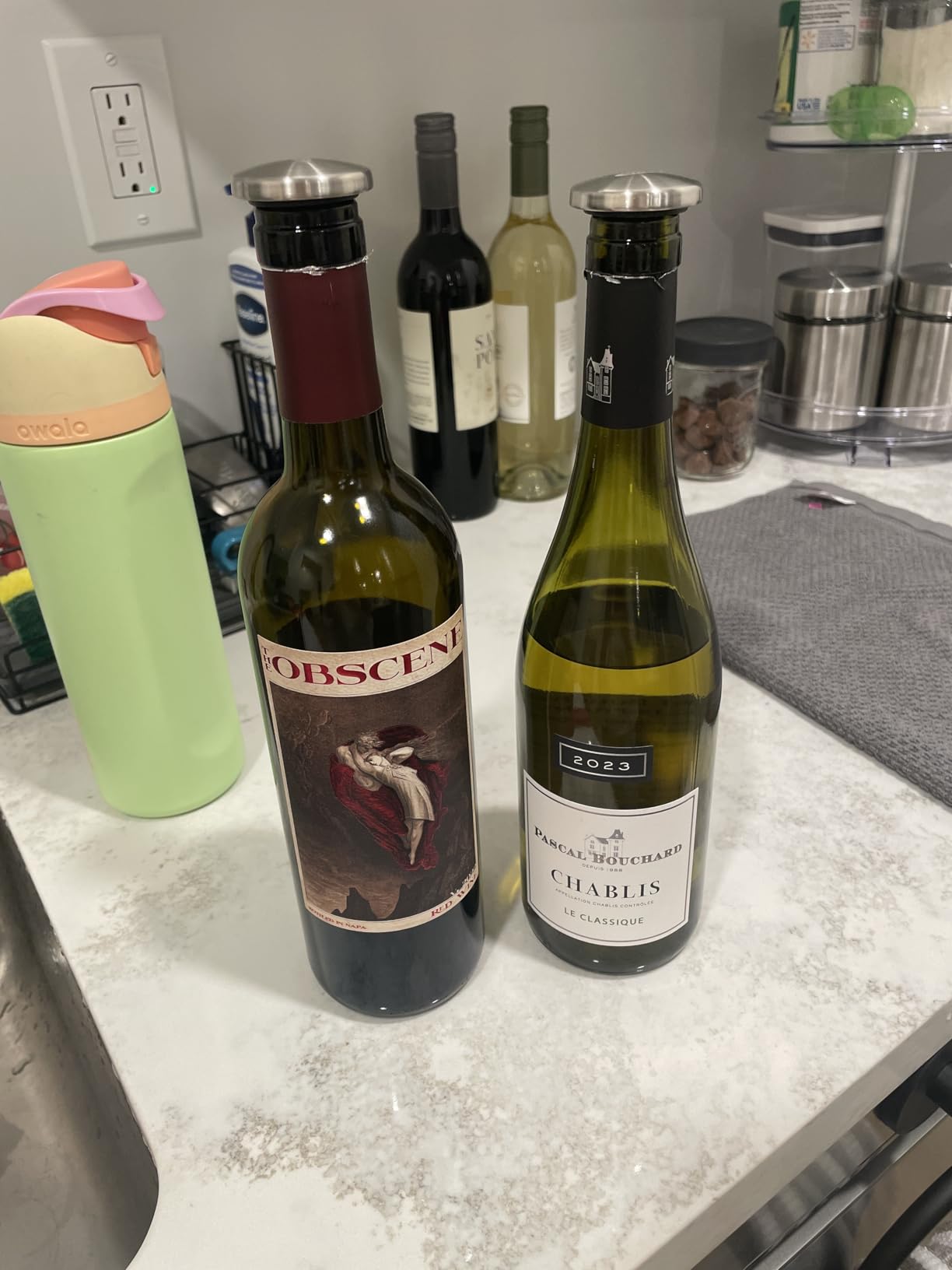 OXO SteeL Leakproof Expanding Wine Stopper (2 Pack) - Customer Photo 4