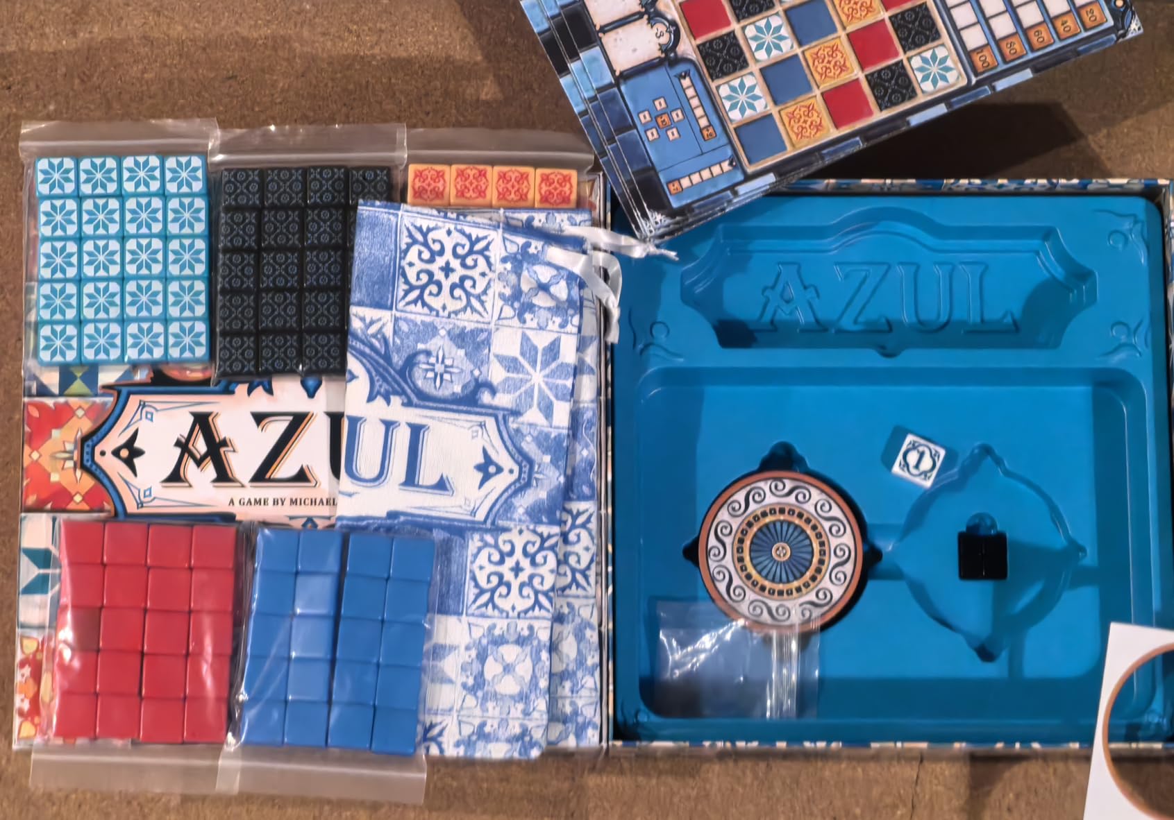 Azul Asmodee Azul Board Game - Award-Winning Tile-Placement Strategy Game, Beautiful Mosaic Art, Family Fun for Kids & Adults, Ages 8+, 2-4 Players, 30-45 Minute Playtime Customer Review Azul Asmodee Azul Board Game - Award-Winning Tile-Placement Strategy Game, Beautiful Mosaic Art, Family Fun for Kids & Adults, Ages 8+, 2-4 Players, 30-45 Minute Playtime - Customer Photo 2