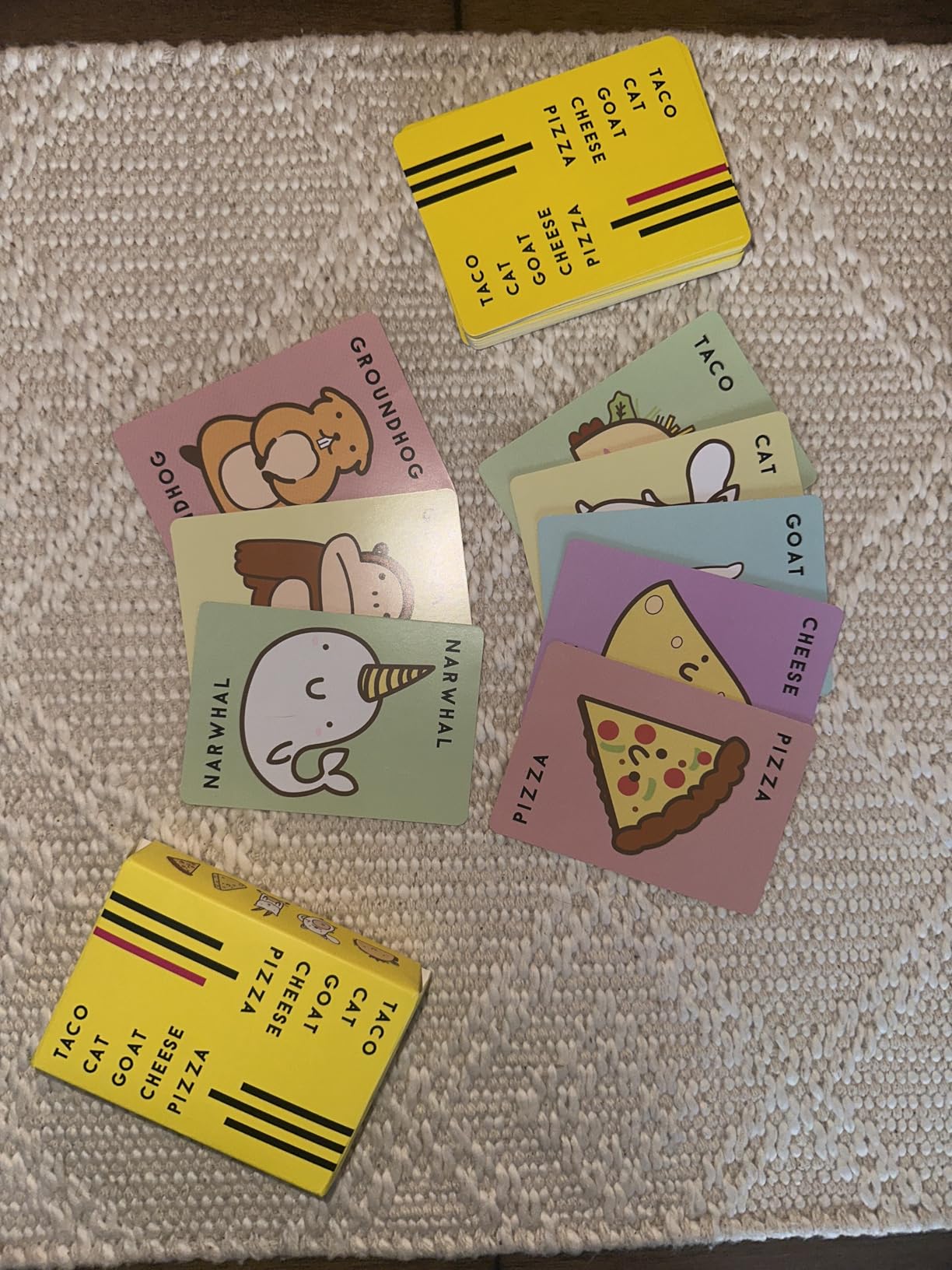 Taco Cat Goat Cheese Pizza Wildly Entertaining Card Game for Family and Group Game Night | Easy to Learn and Play with 10-15 Minute Rounds | Fun for Kids, Teens, Adults, and Families | 2-8 Players customer photo 2