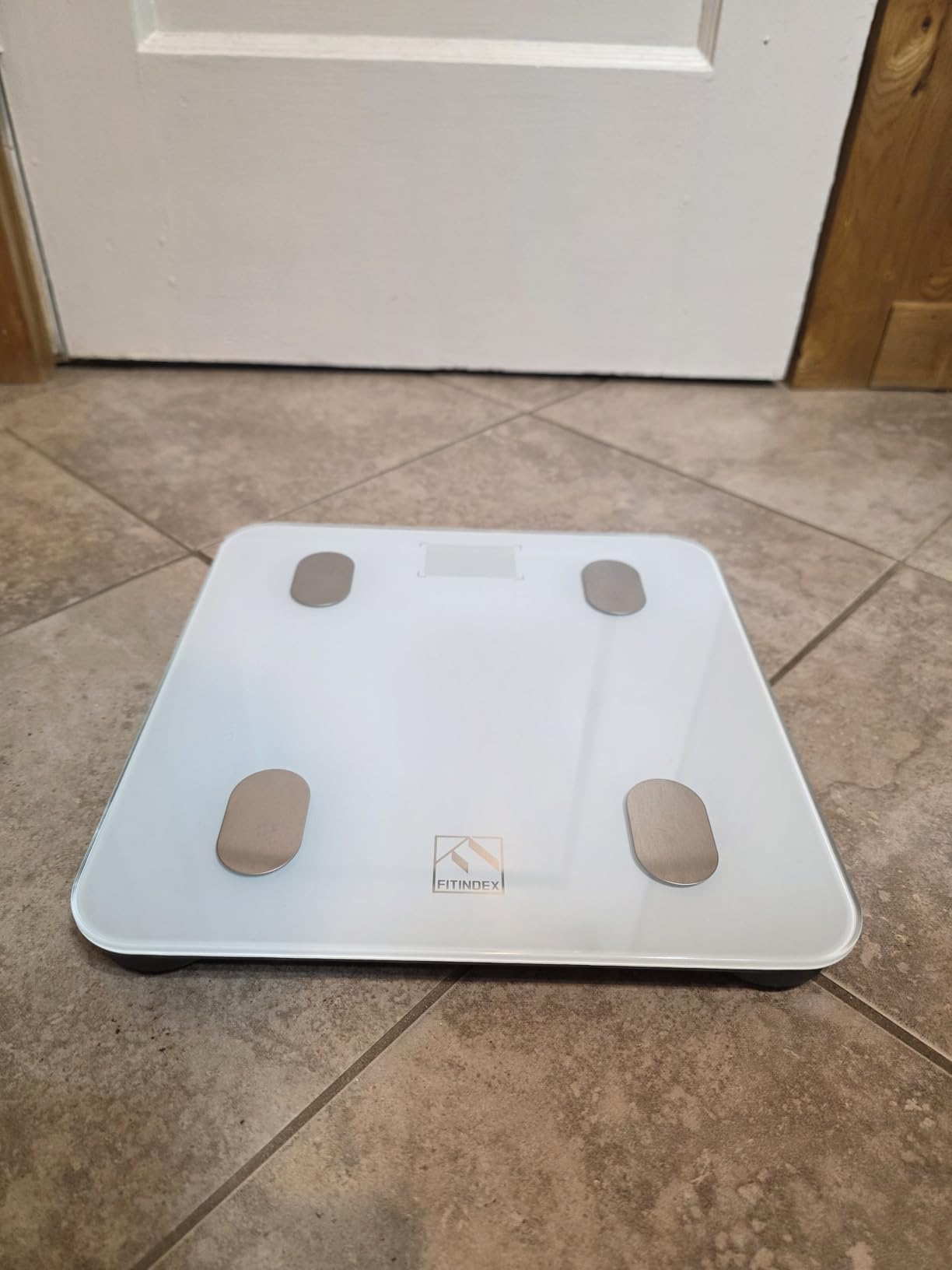 FITINDEX Smart Scale for Body Weight, FSA&HSA Eligible, Scale with BMI, Body Fat, Muscle Mass, Bluetooth, 13 Body Composition Analyzer, Sync APP, Digital Bathroom, 400lb, White customer photo 2