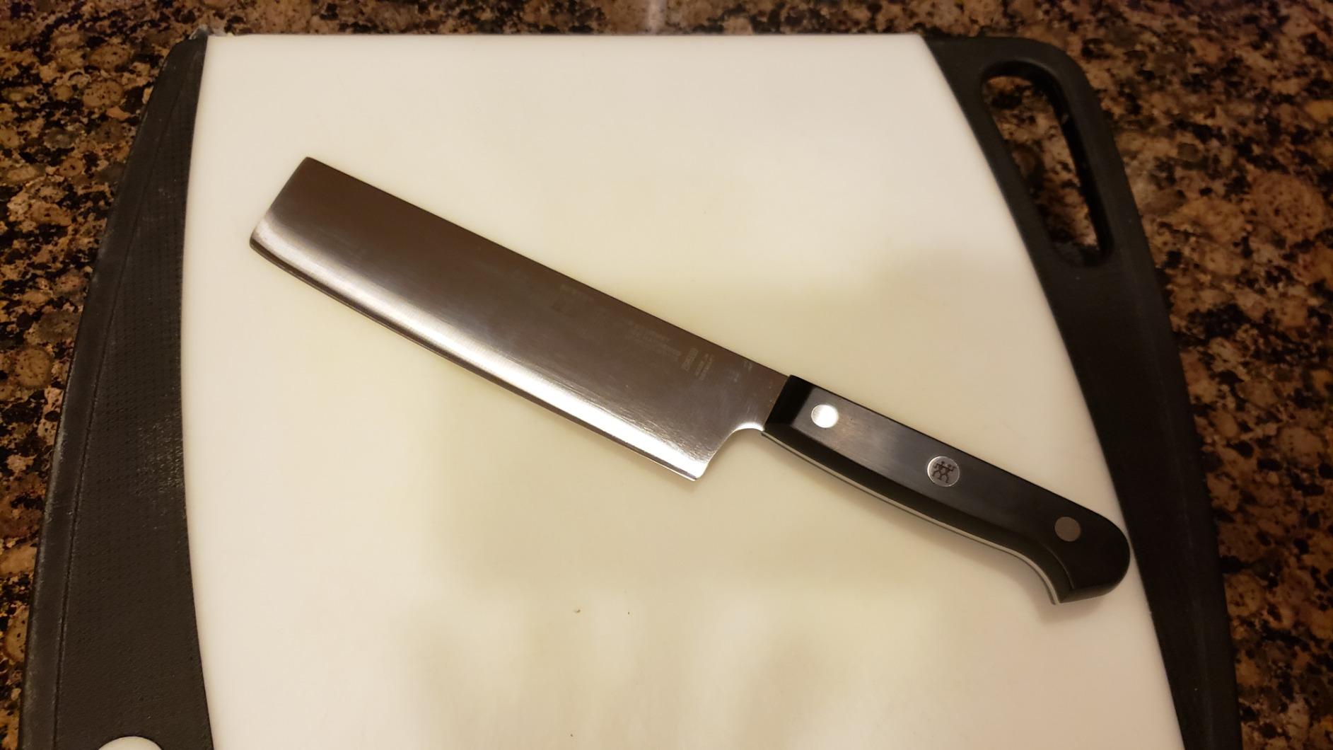 ZWILLING Gourmet 6.5-inch Nakiri Knife - Customer Photo 1