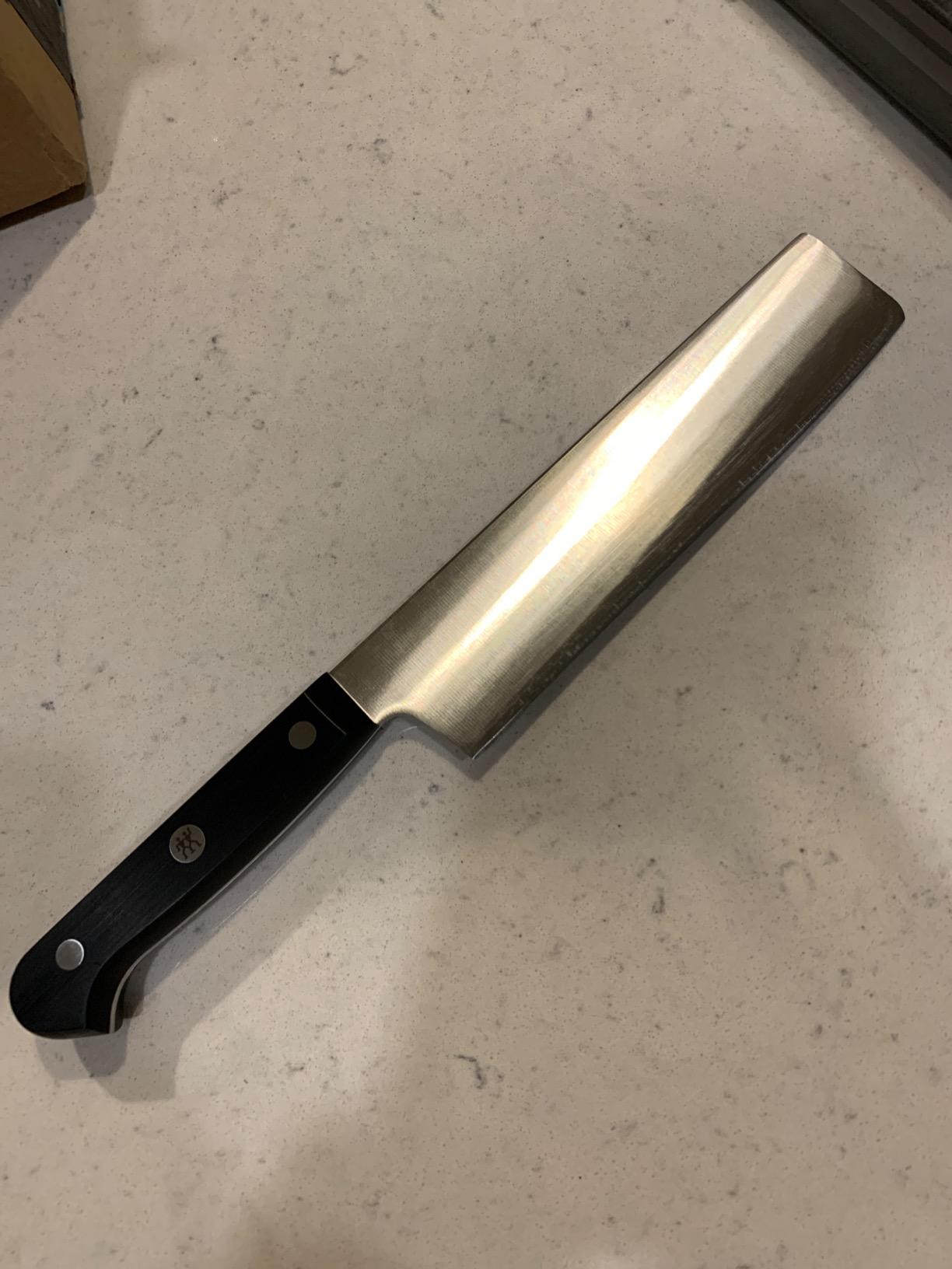 ZWILLING Gourmet 6.5-inch Nakiri Knife - Customer Photo 2