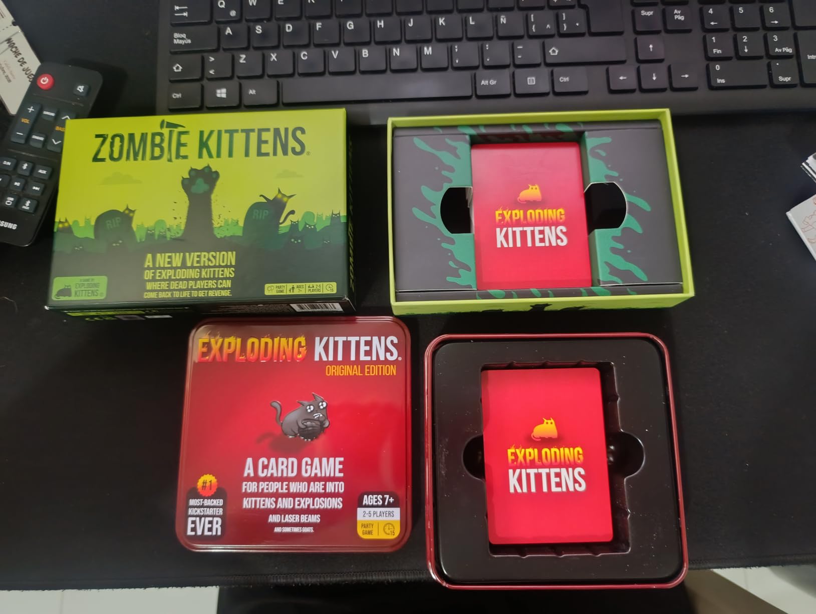 Exploding Kittens Party Pack - 2-10 Players - Ages 7+ - 15 Minutes to Play - Party & Family Card Game for Kids & Adults customer photo 1