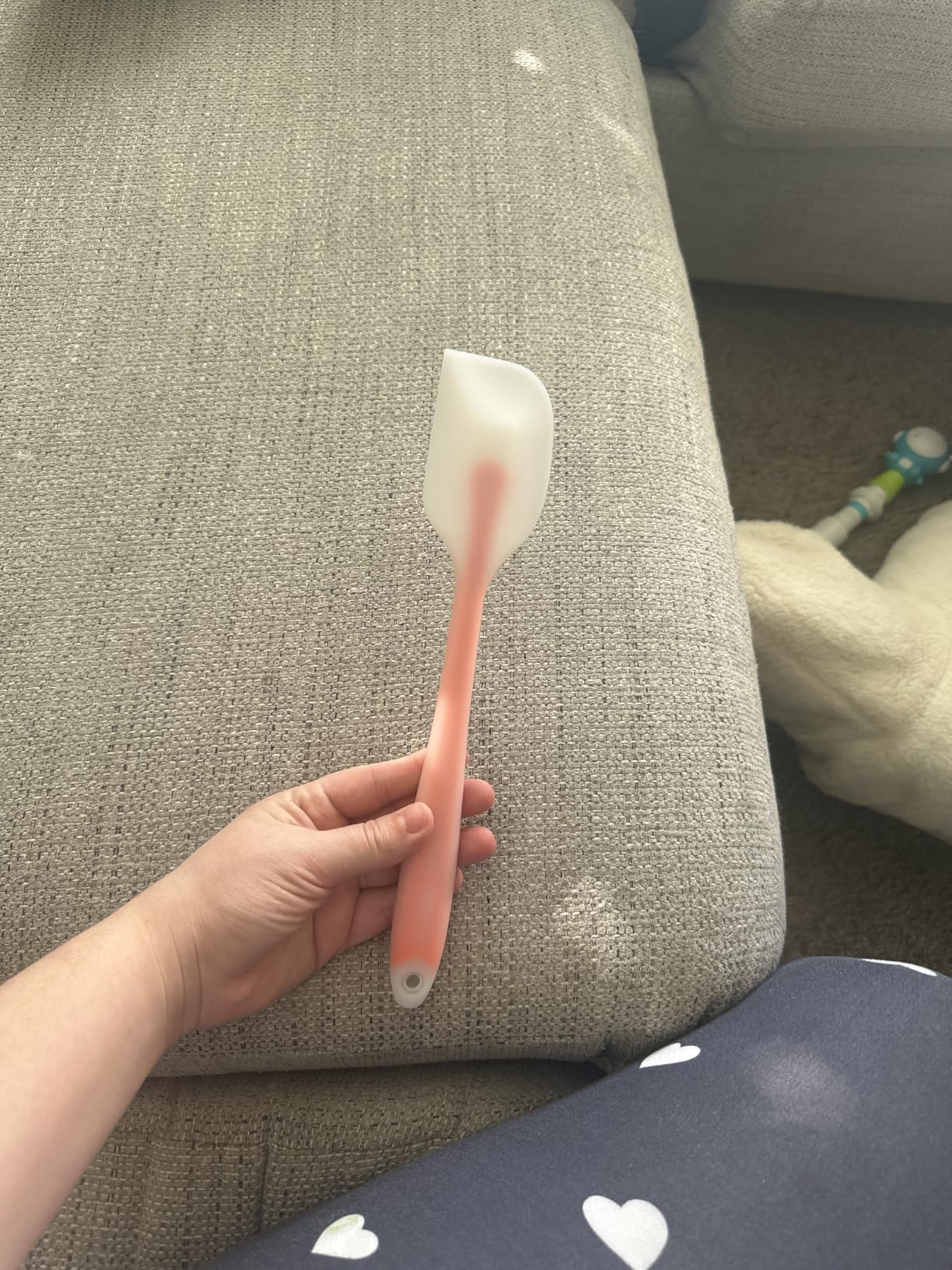Silicone Spatula Set of 4 - Heat Resistant Flexible Spatula 450F with Stainless Steel Core - Food Grade Premium Good Grip Kitchen Utensils - Seamless, Heavy Duty, BPA Free, Dishwasher Safe - Customer Photo 1