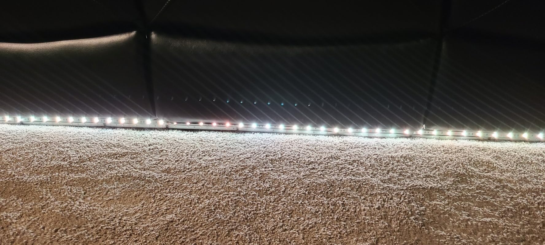 Govee Smart RGB LED Strip Lights, 16.4ft WiFi LED Strip Lighting Work with Alexa and Google Assistant, 16 Million Colors with App Control and Music Sync LED Lights for Bedroom, Home Decor - Customer Photo 1