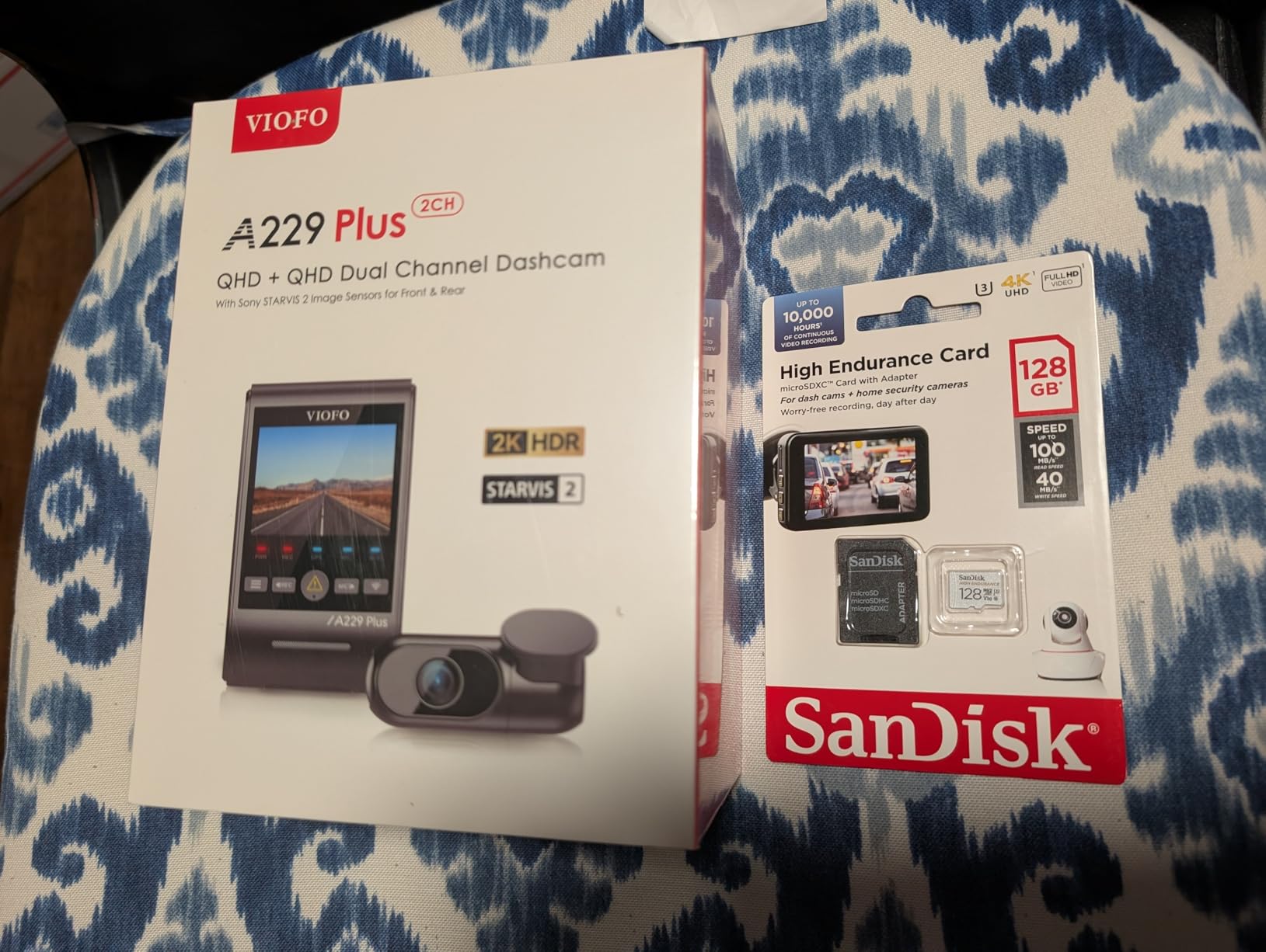 SanDisk 256GB High Endurance Video microSDXC Card with Adapter - C10, U3, V30, 4K UHD for Dash Cam and Monitoring (SDSQQNR-256G-GN6IA) customer photo 1