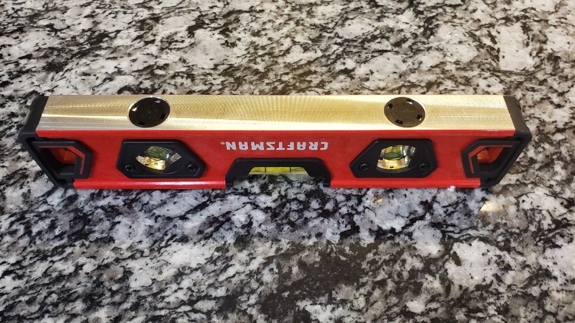 CRAFTSMAN Torpedo Level, 9 Inch, With Shock Absorbing End Caps (CMHT82390) Customer Review CRAFTSMAN Torpedo Level, 9 Inch, With Shock Absorbing End Caps (CMHT82390) - Customer Photo 1