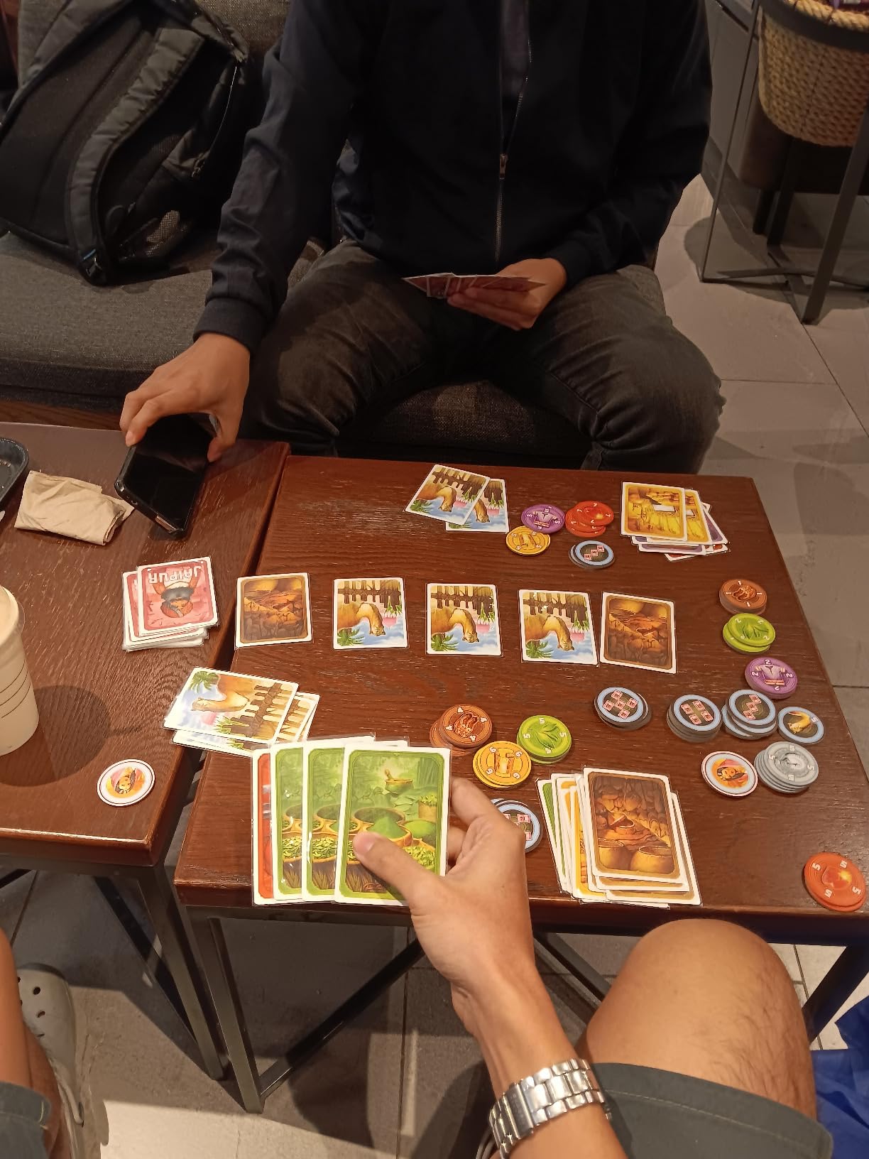 Asmodee Jaipur Board Game (New Edition) - Fast-Paced Duel of Merchants, Strategic Trading and Market Gameplay for Kids & Adults, Ages 10+, 2 Players, 30 Minute Playtime - Customer Photo 1