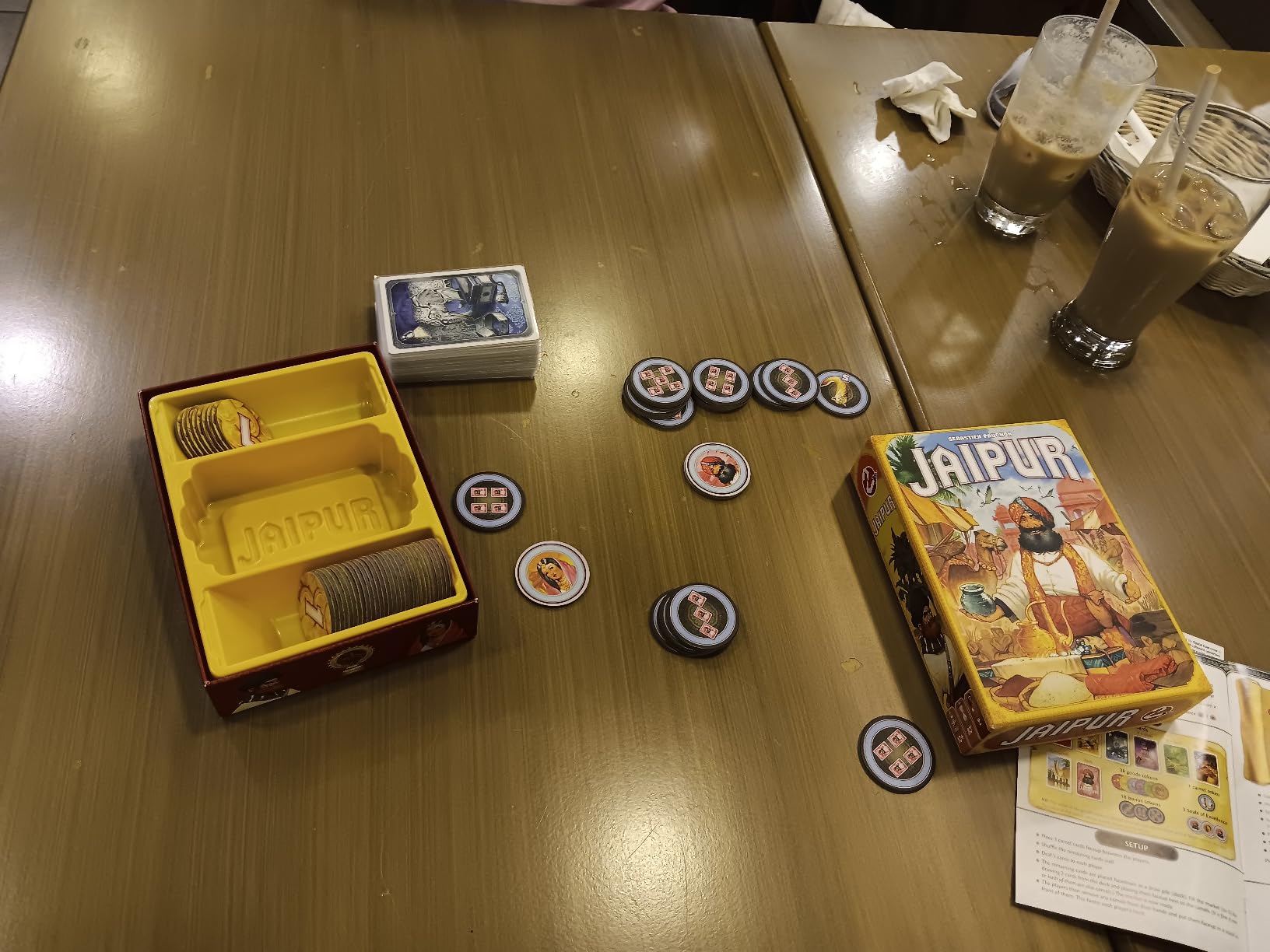 Asmodee Jaipur Board Game (New Edition) - Fast-Paced Duel of Merchants, Strategic Trading and Market Gameplay for Kids & Adults, Ages 10+, 2 Players, 30 Minute Playtime - Customer Photo 2