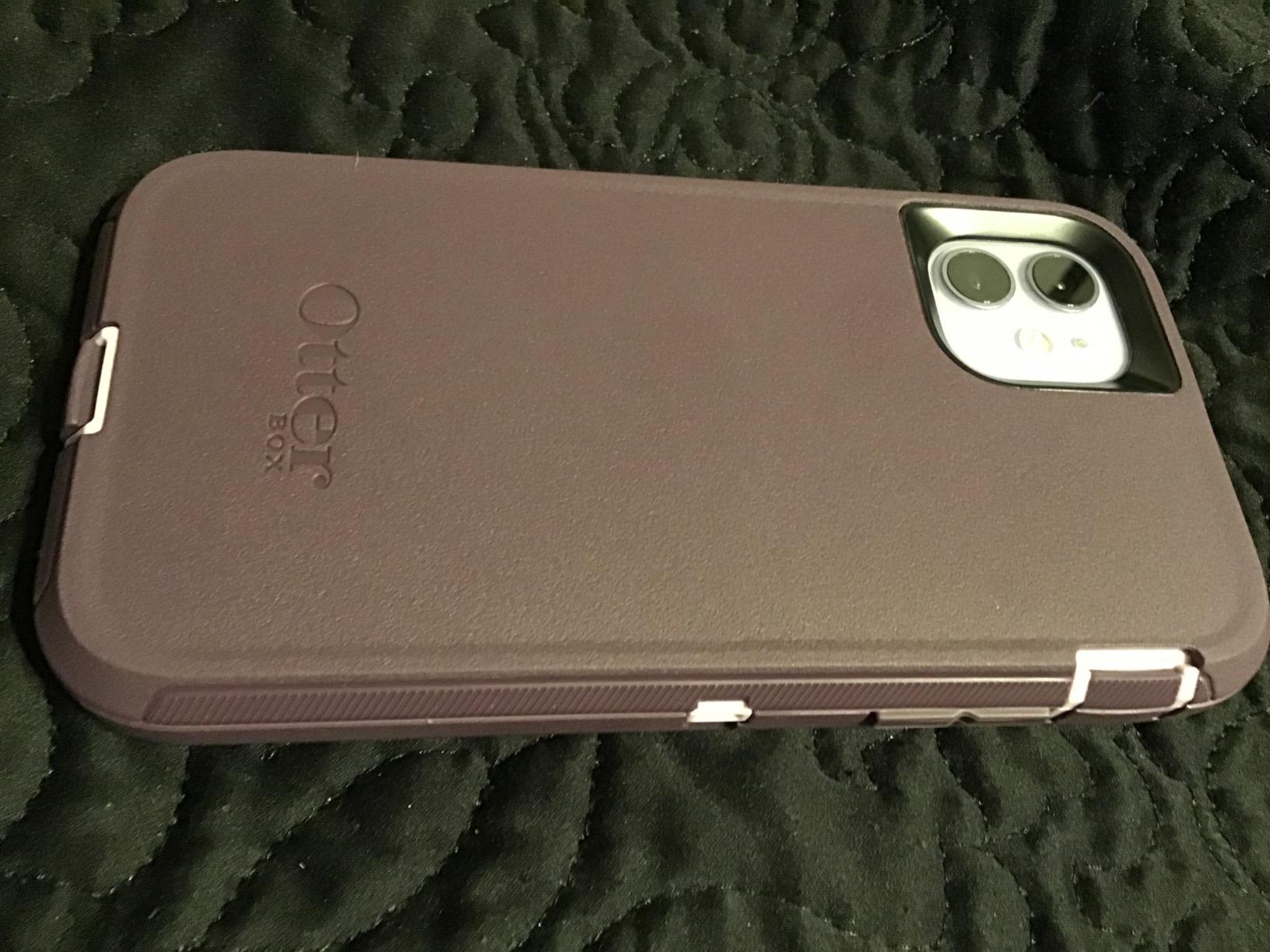 OtterBox iPhone 11 Defender Series Case - Black, Rugged & Durable, with Port Protection, Includes Holster Clip Kickstand - Customer Photo 5