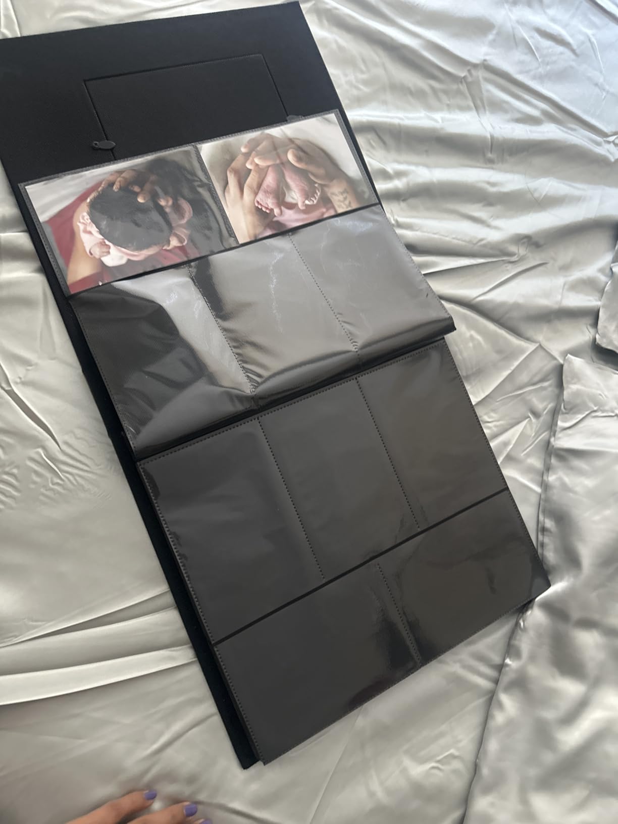 Ywlake Photo Album 4x6 500 Pockets Photo, Extra Large Capacity Family Wedding Picture Albums Holds 500 Horizontal and Vertical Photos Black - Customer Photo 1