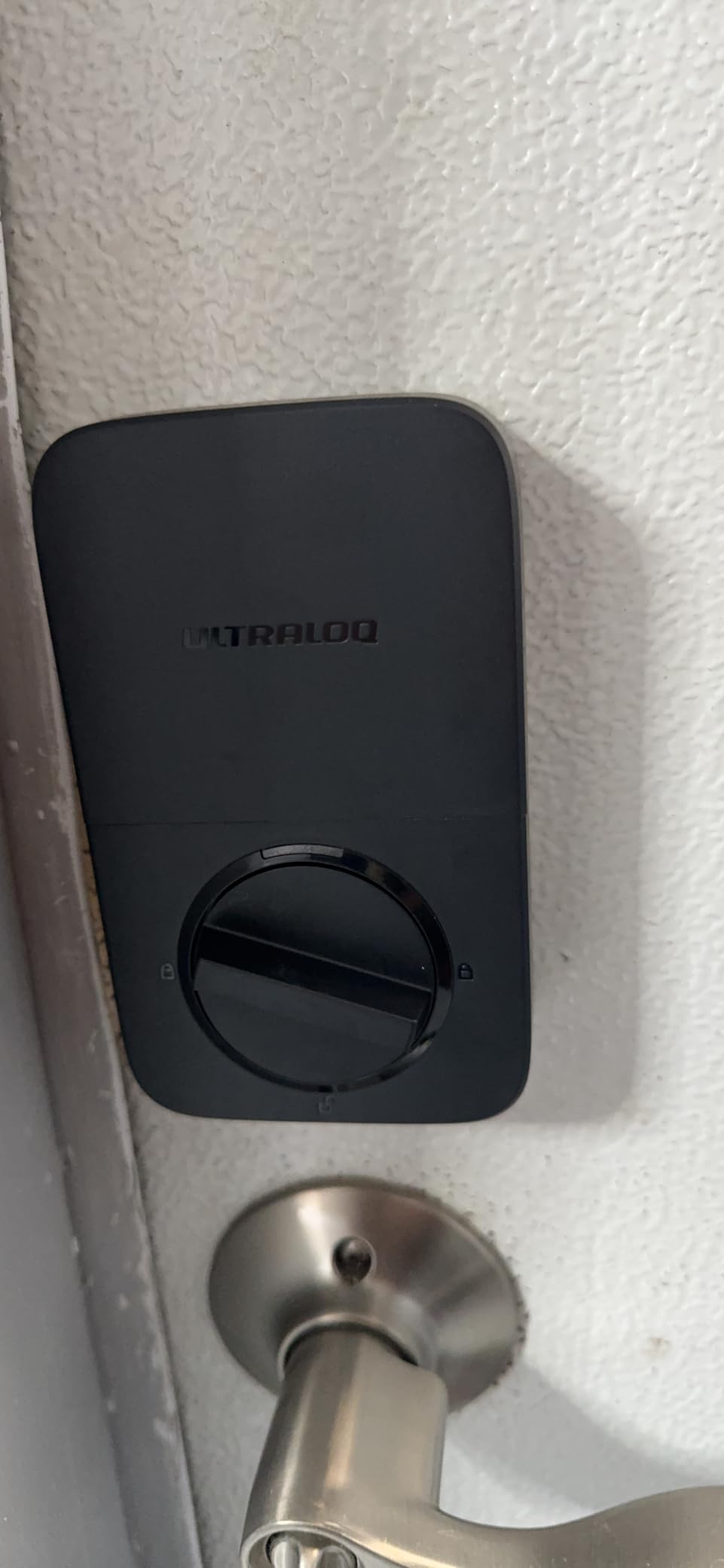 ULTRALOQ Smart Lock U-Bolt Pro, 7-in-1 Fingerprint Keyless Entry Door Lock with App Control, Anti-peep Keypad, Auto Lock, Smart Deadbolt Front Door, IP65 Waterproof, Easy Installation - Customer Photo 3