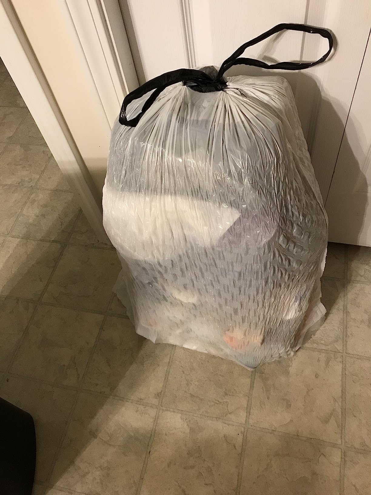 Glad ForceFlex Tall Kitchen Drawstring Trash Bags, 13 Gal, Gain Original, 110 Ct - Customer Photo 2