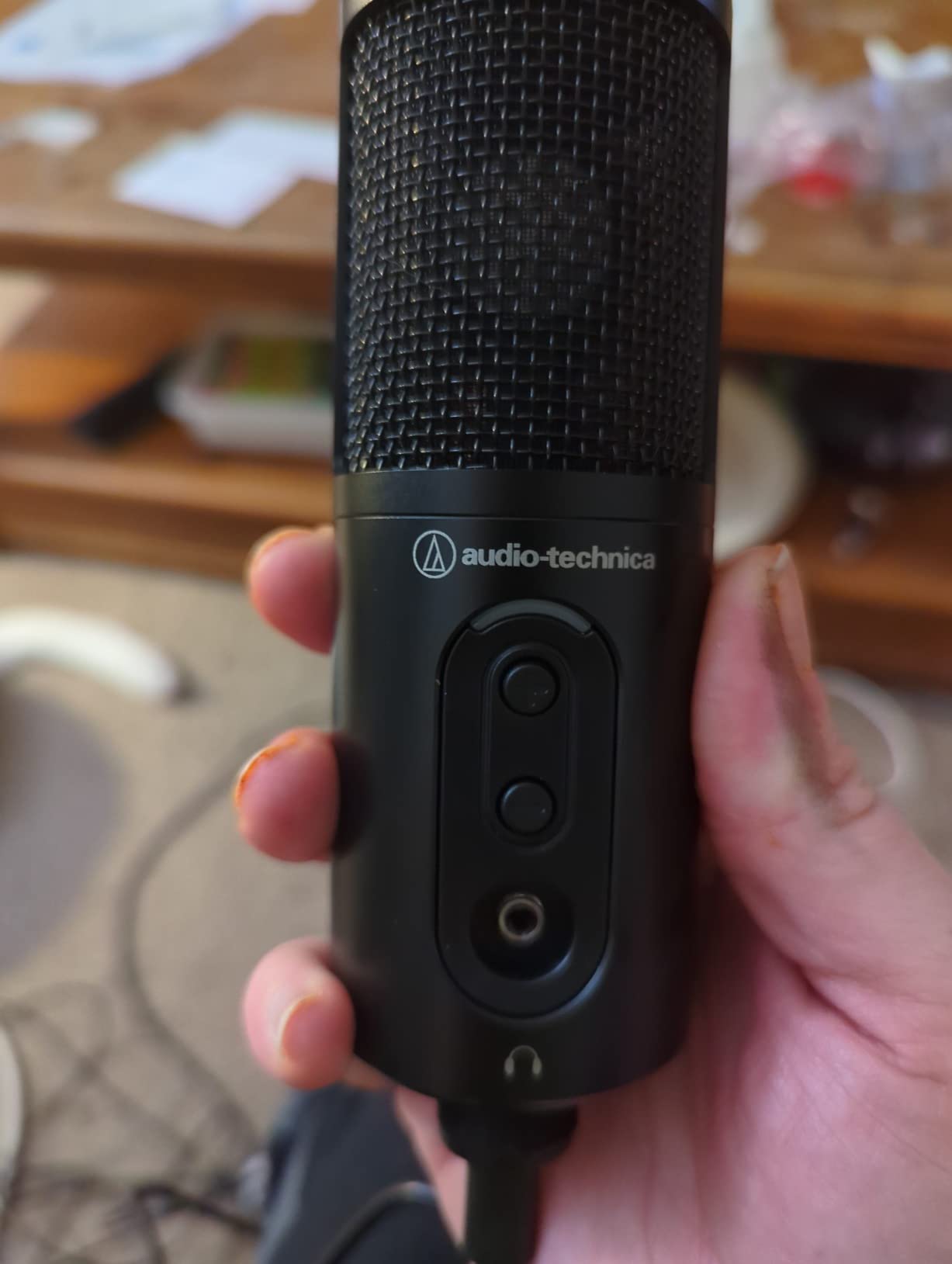 Audio-Technica ATR2500x-USB Cardioid Condenser Microphone (ATR Series) Customer Review Audio-Technica ATR2500x-USB Cardioid Condenser Microphone (ATR Series) - Customer Photo 1