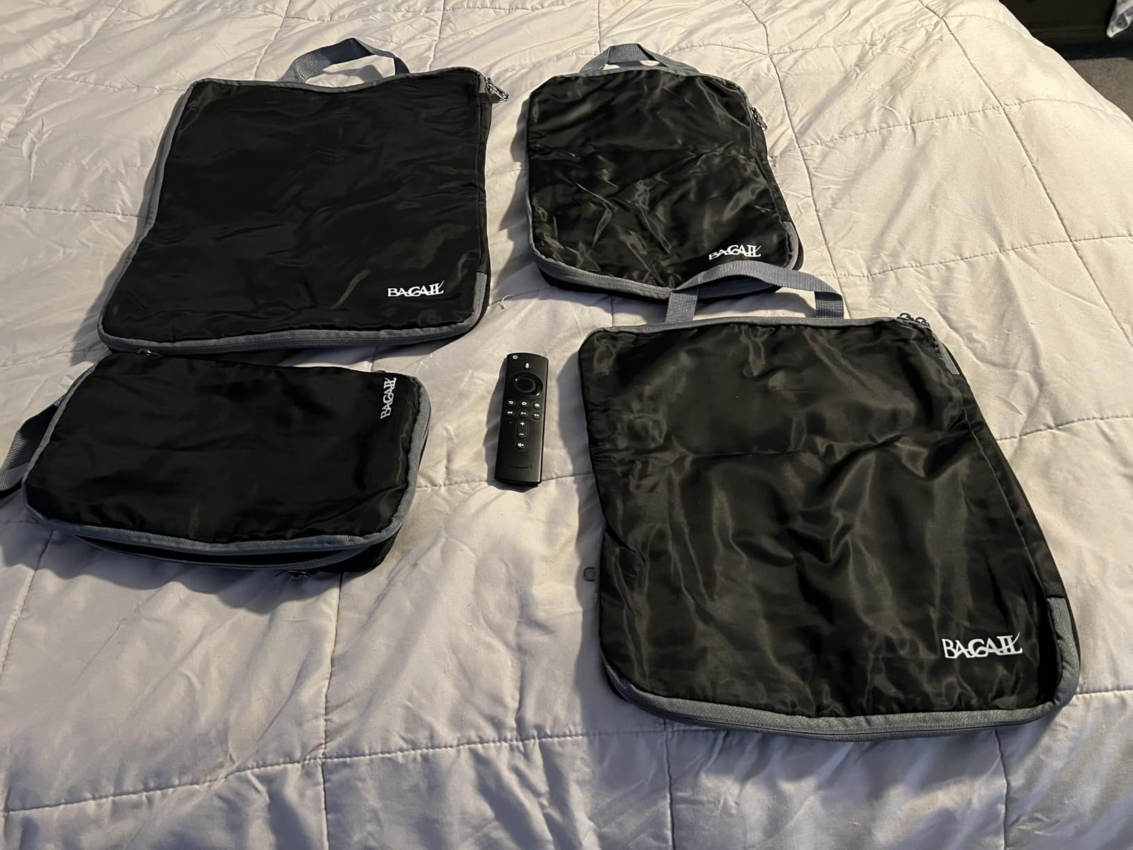 BAGAIL Compression Packing Cubes Travel Accessories Expandable Packing Organizers (Half Mesh, 6-Piece Set) Customer Review BAGAIL Compression Packing Cubes Travel Accessories Expandable Packing Organizers (Half Mesh, 6-Piece Set) - Customer Photo 1