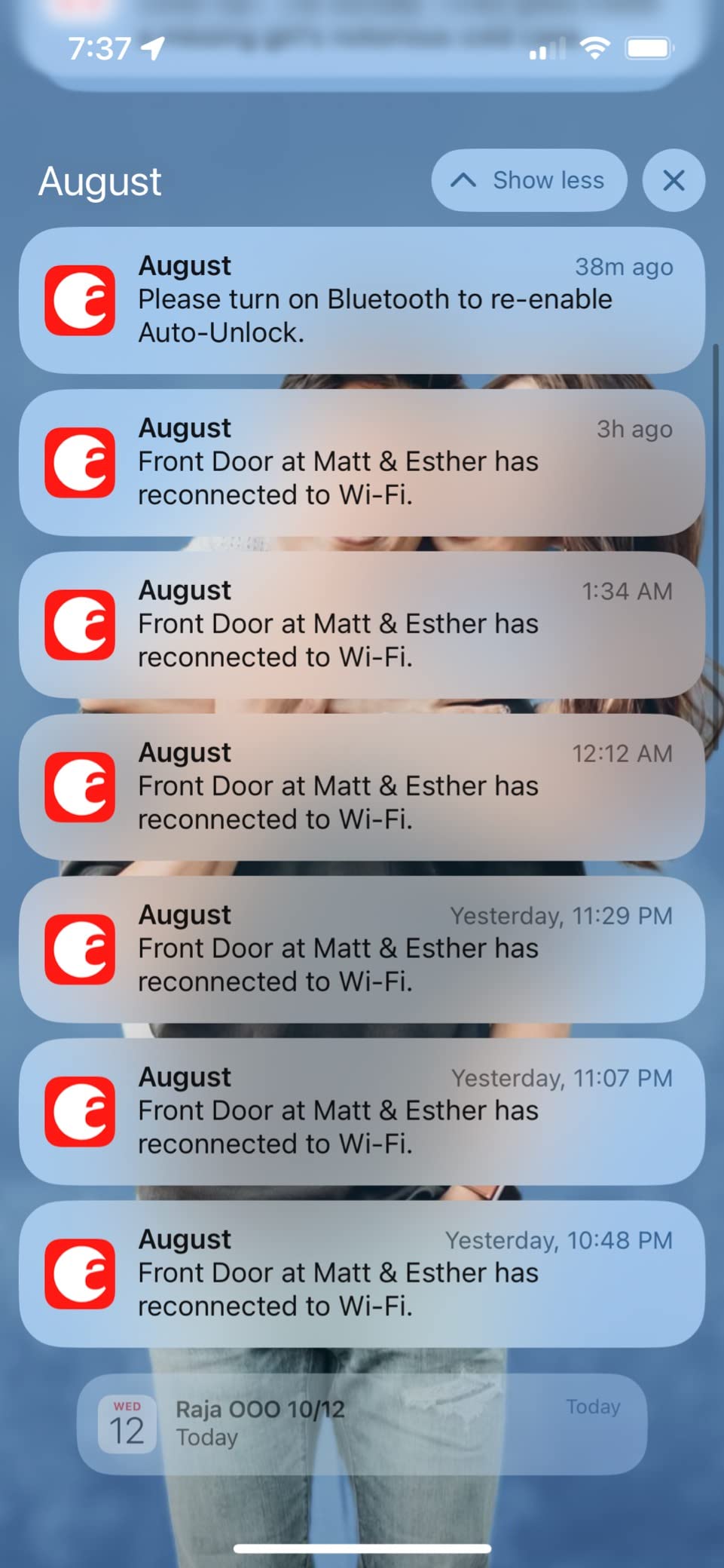 August Home Wi-Fi Connected Smart Keyless Entry Door Lock, Electronic Door Lock Fits Your Existing Deadbolt in Minutes, Silver - Customer Photo 3