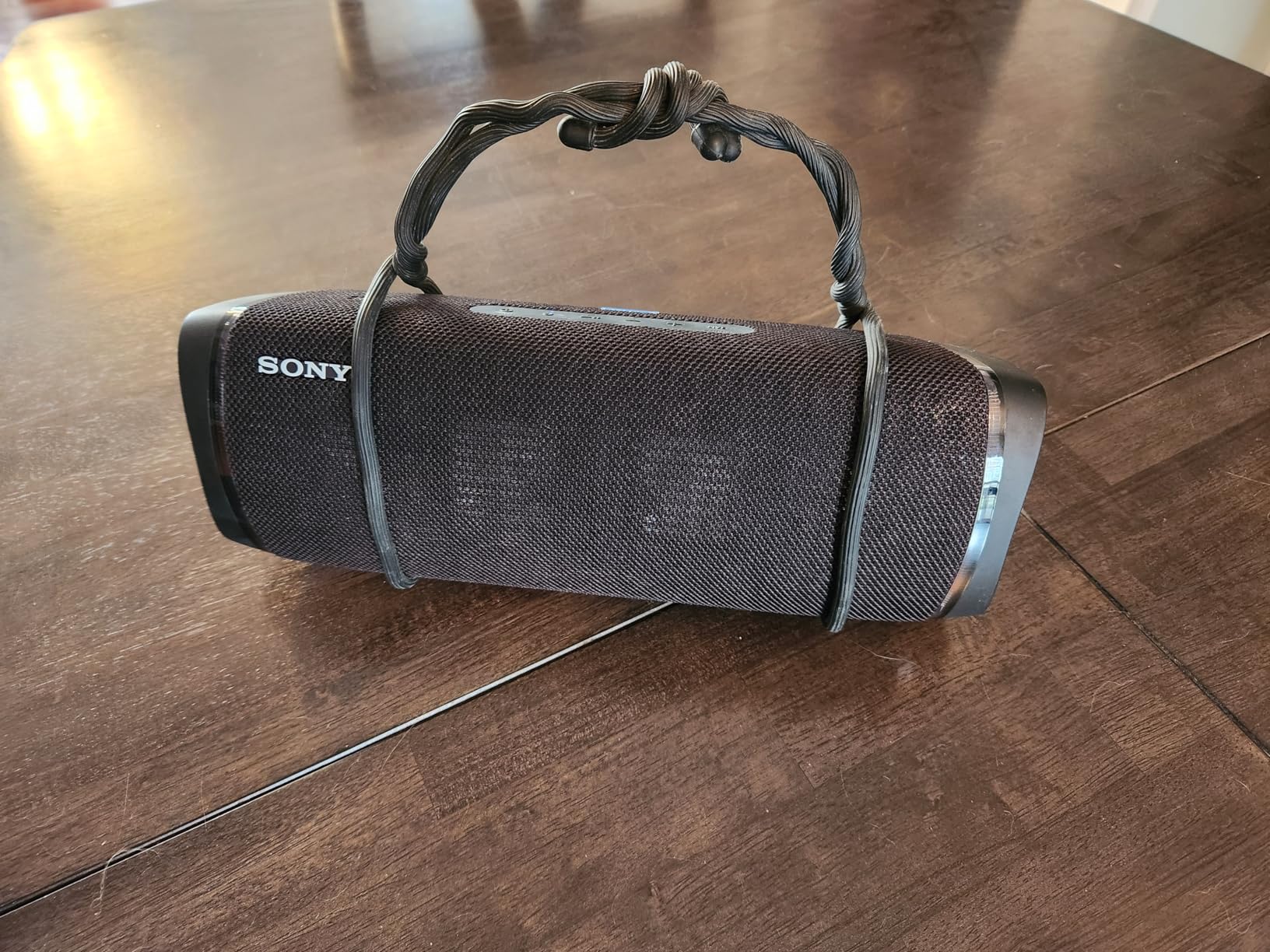 Sony SRS-XB43 EXTRA BASS Wireless Bluetooth Outdoor Speaker with 24-Hour Battery Life, IP67 Waterproof, USB-C Charging, Party Lights, Speakerphone - Black - Customer Photo 1