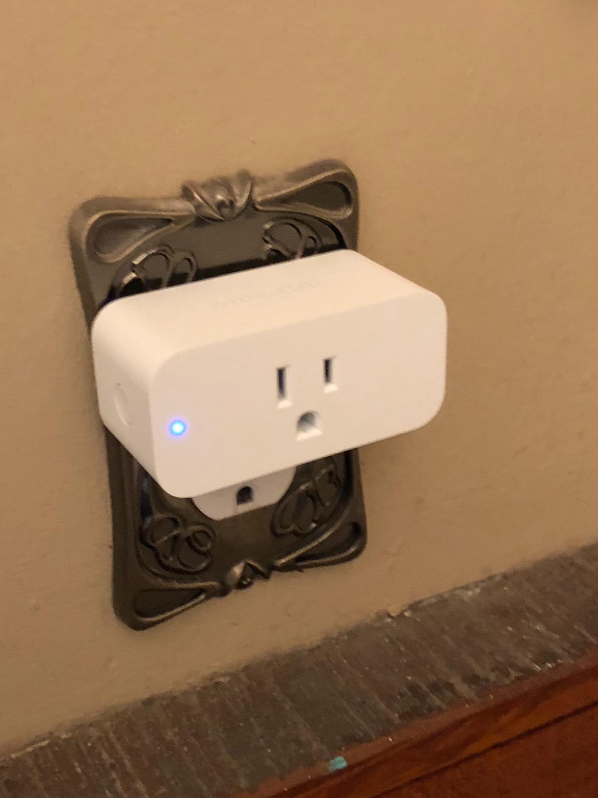 Amazon Smart Plug, Works with Alexa, Simple Setup, Endless Possibilities - Customer Photo 1
