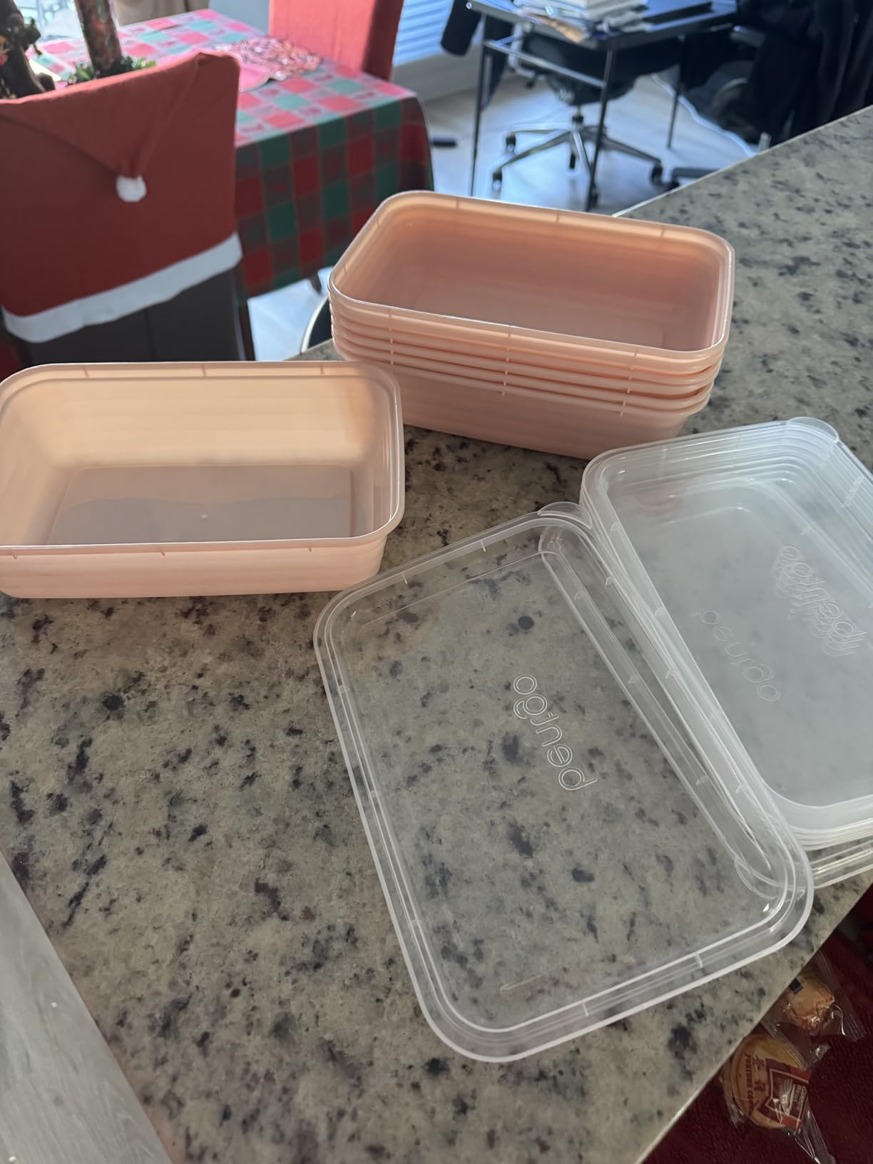 Bentgo Prep - 20-Piece 1-Compartment Reusable Meal Prep Containers with Lids, PFAS & BPA Free Materials, Durable, Microwave, Freezer, & Dishwasher Safe To Go Food Storage (Mint) - Customer Photo 1