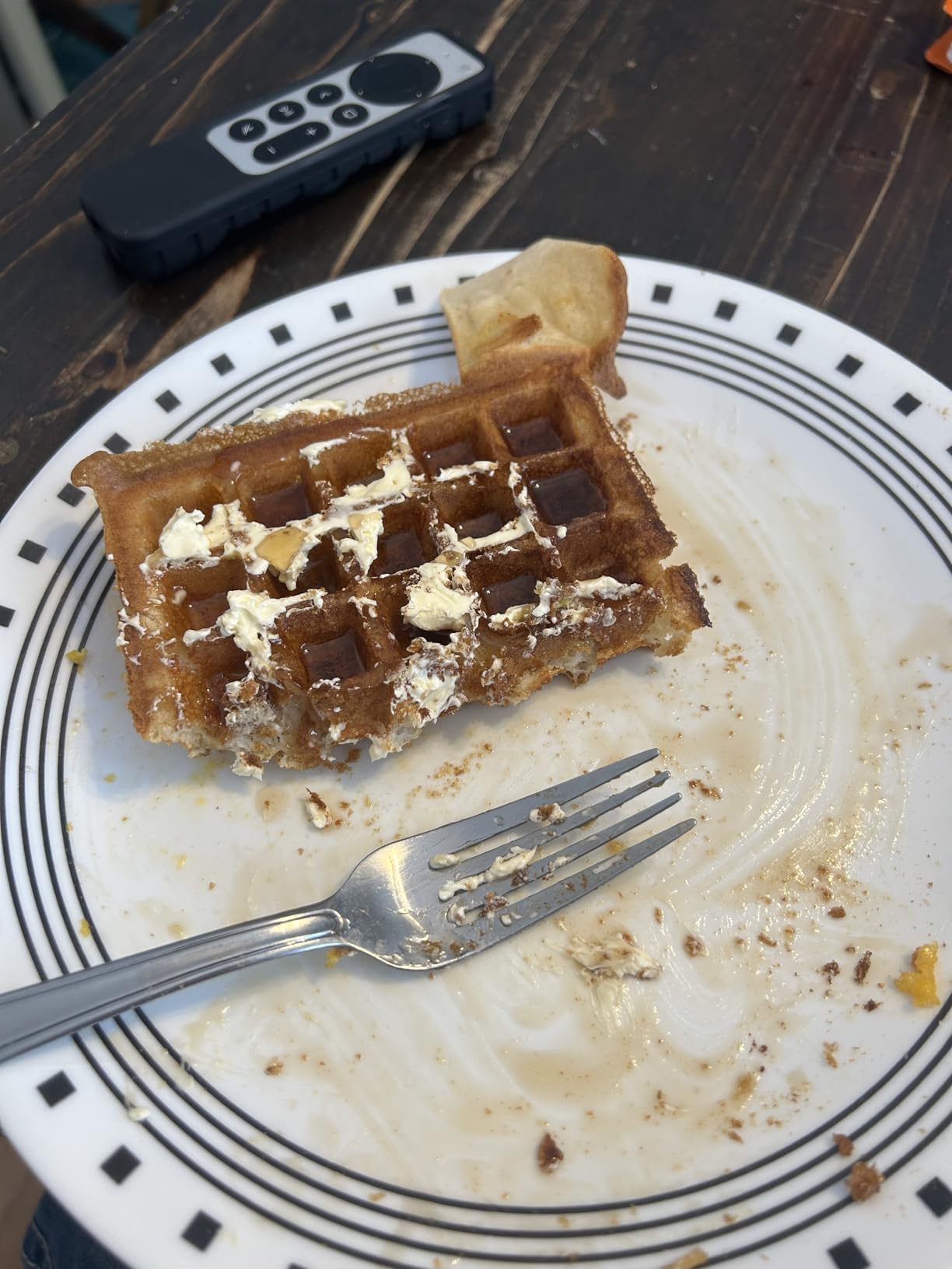 All-Clad Stainless Steel Waffle Maker 4 Section, Thick Belgium Waffle Makers, Upright Storage 1600 Watts, Nonstick, 6 Browning Levels, Dishwasher Safe - Customer Photo 1