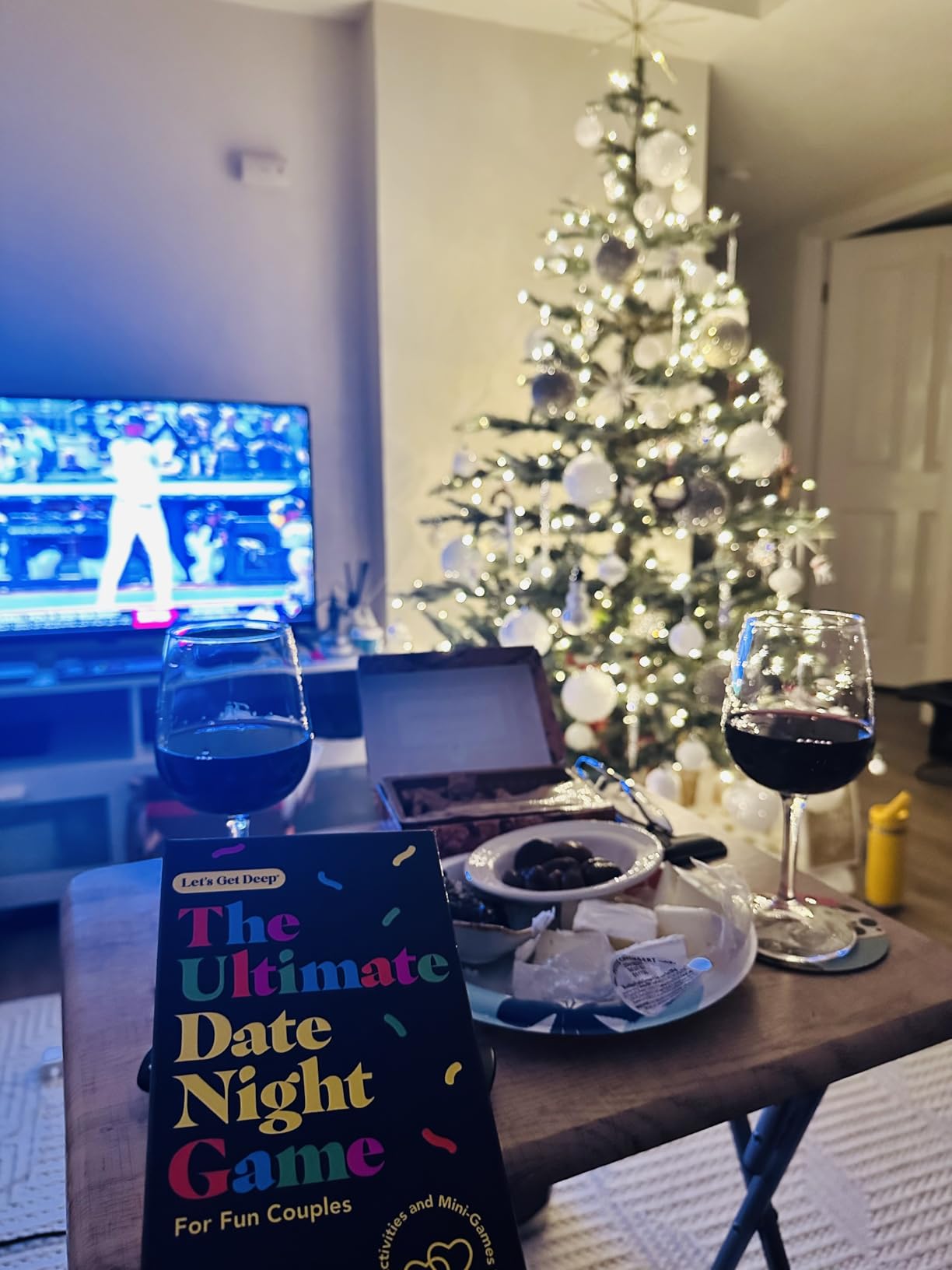 Let's Get Deep by Relatable, A Question Card Game for Couples, Great for Date Night Ideas, Couples Gifts, Wedding Gifts, and Long Distance Relationship Gifts, Includes 200 Cards to Build Up Intimacy - Customer Photo 1