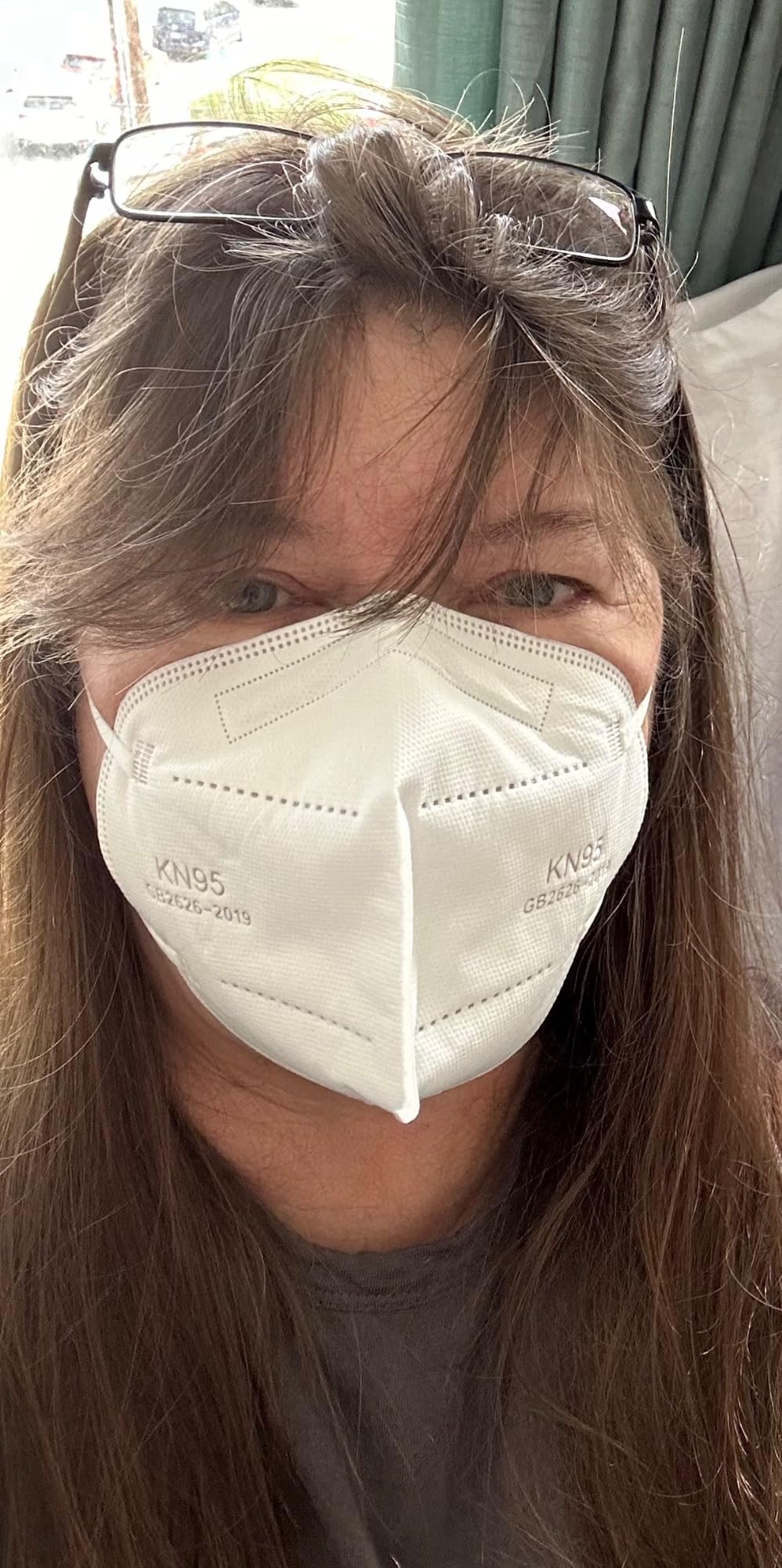 XIKII KN95 Face Masks 50 Pack 5-Ply Breathable & High Elastic Ear Loops, Alike N95 Masks for Adults 95% Filtration Efficient Foldable Mask Adjustable Nose Clip for Outdoor Activities Customer Review XIKII KN95 Face Masks 50 Pack 5-Ply Breathable & High Elastic Ear Loops, Alike N95 Masks for Adults 95% Filtration Efficient Foldable Mask Adjustable Nose Clip for Outdoor Activities - Customer Photo 1