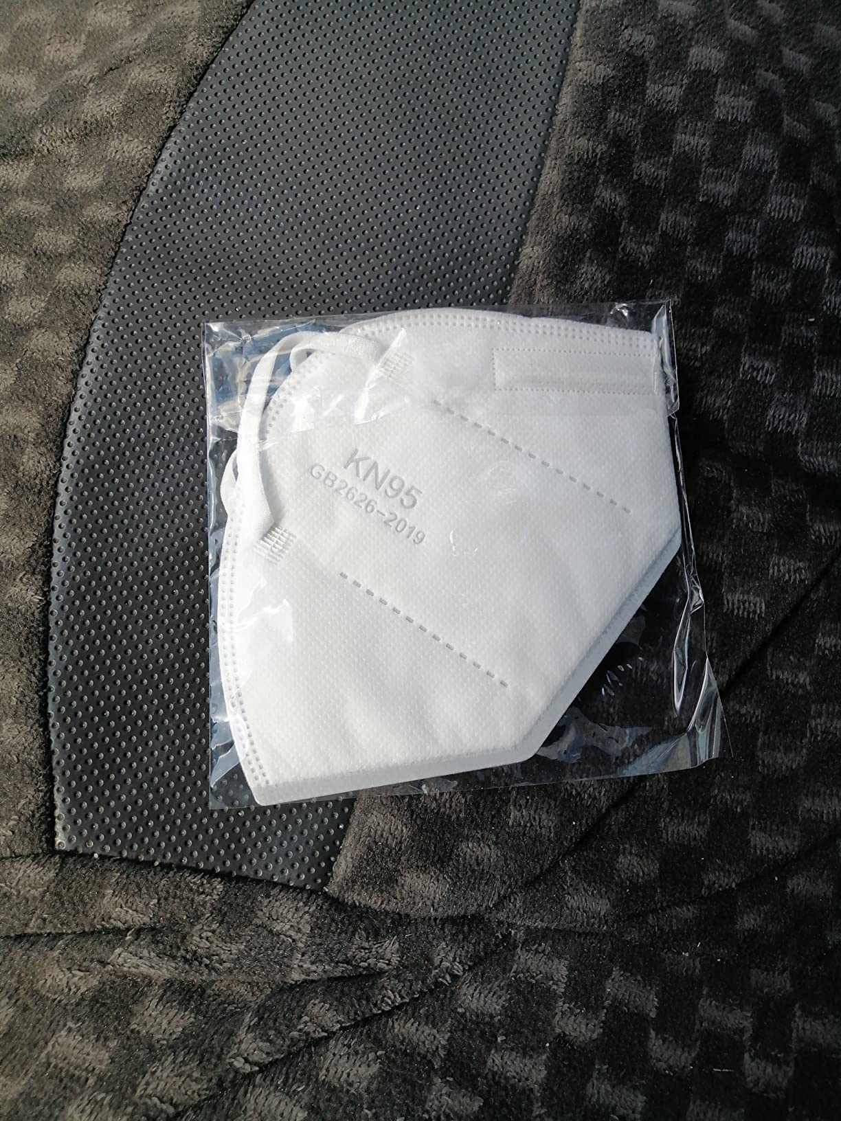 XIKII KN95 Face Masks 50 Pack 5-Ply Breathable & High Elastic Ear Loops, Alike N95 Masks for Adults 95% Filtration Efficient Foldable Mask Adjustable Nose Clip for Outdoor Activities Customer Review XIKII KN95 Face Masks 50 Pack 5-Ply Breathable & High Elastic Ear Loops, Alike N95 Masks for Adults 95% Filtration Efficient Foldable Mask Adjustable Nose Clip for Outdoor Activities - Customer Photo 2