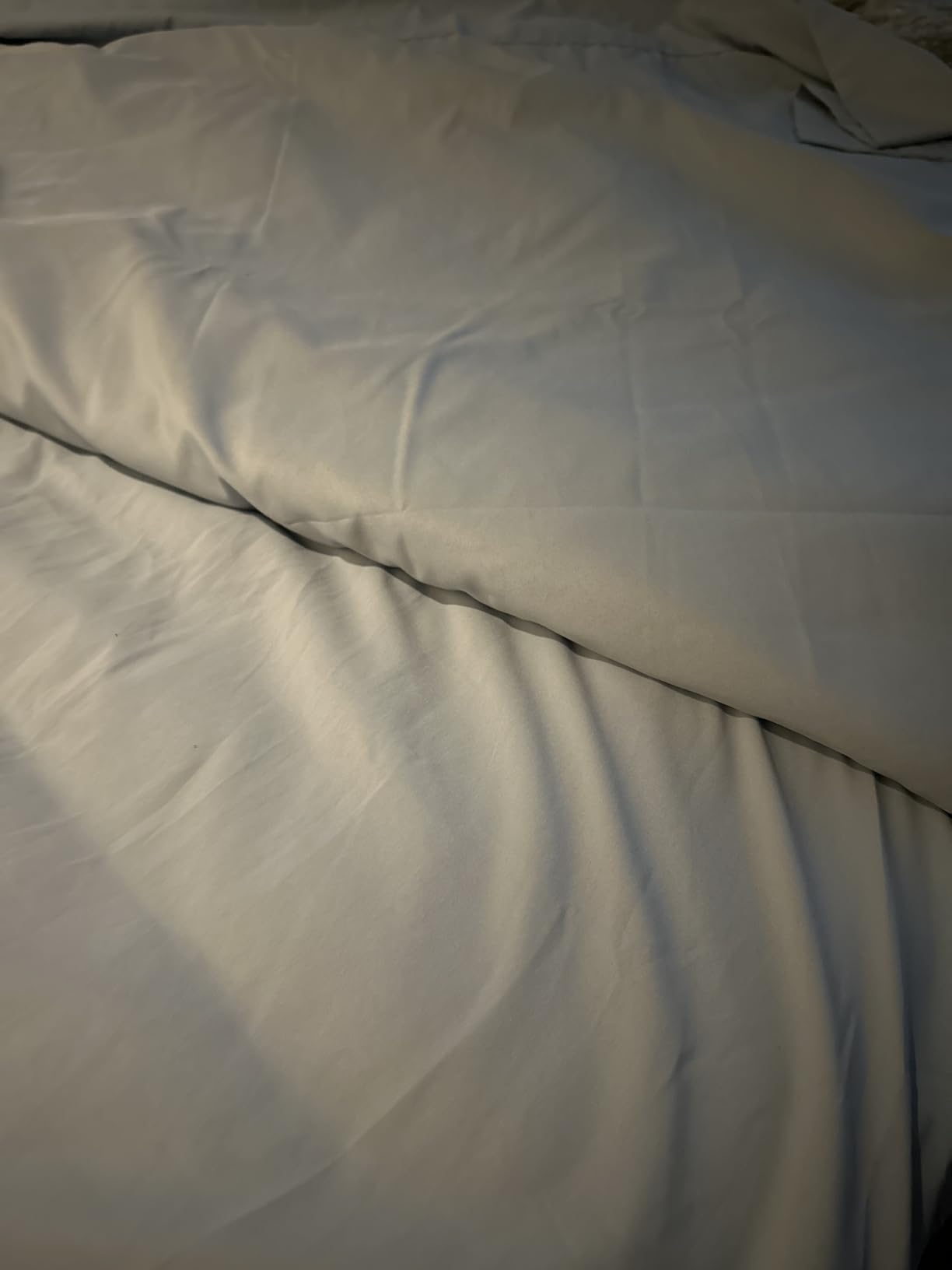 Degrees of Comfort Coolmax® Cooling Bed Sheets Queen Size for Hot Sleepers, Moisture Wicking Sheet Set for Night Sweats, Deep Pocket, Ultra Soft, Cozy for All Seasons, Grey 4 Pieces - Customer Photo 2
