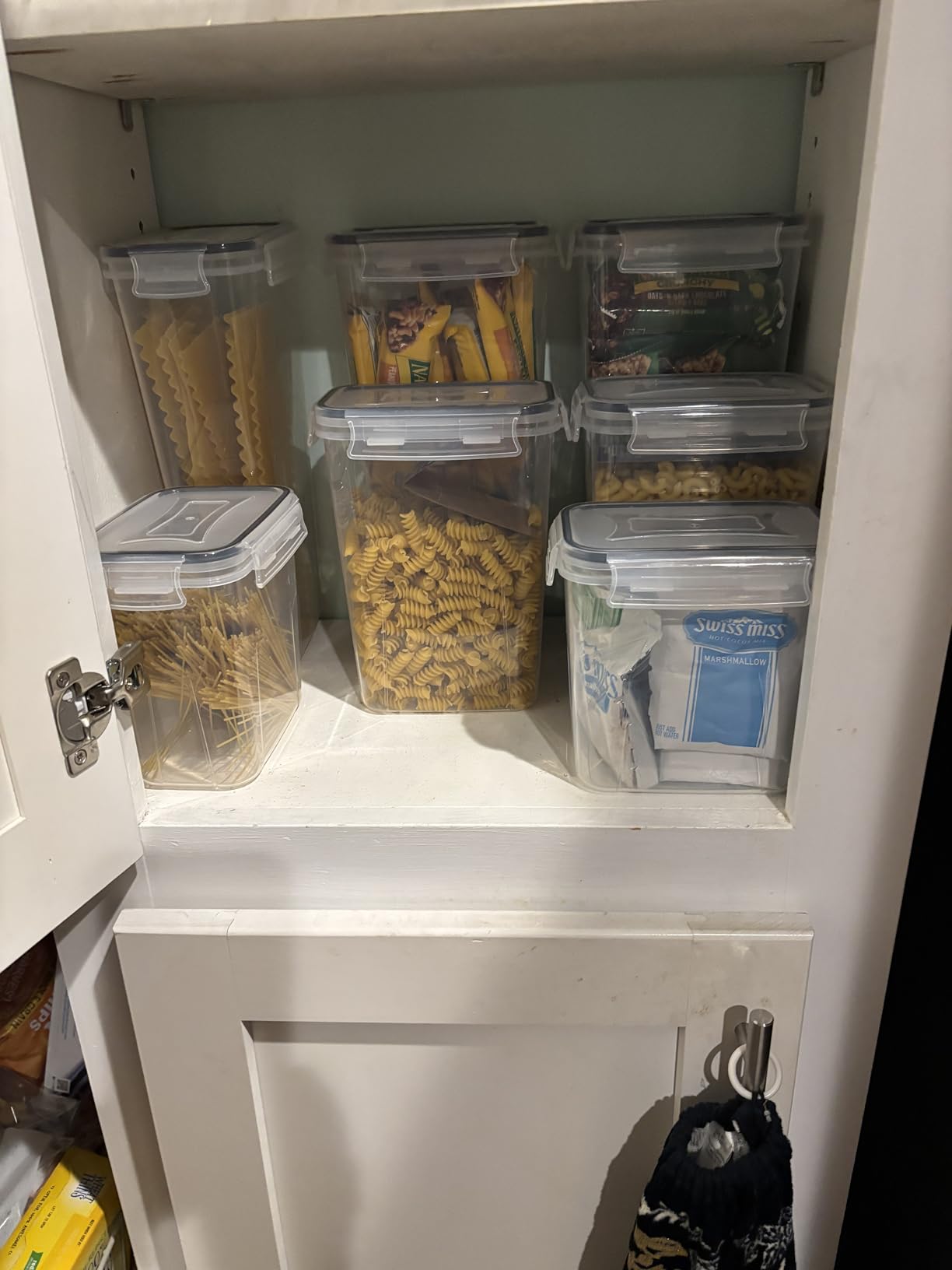 PRAKI Airtight Food Storage Containers Set with Lids - 24 PCS, BPA Free Kitchen and Pantry Organization, Plastic Leak-proof Canisters for Cereal Flour & Sugar - Labels & Marker - Customer Photo 1