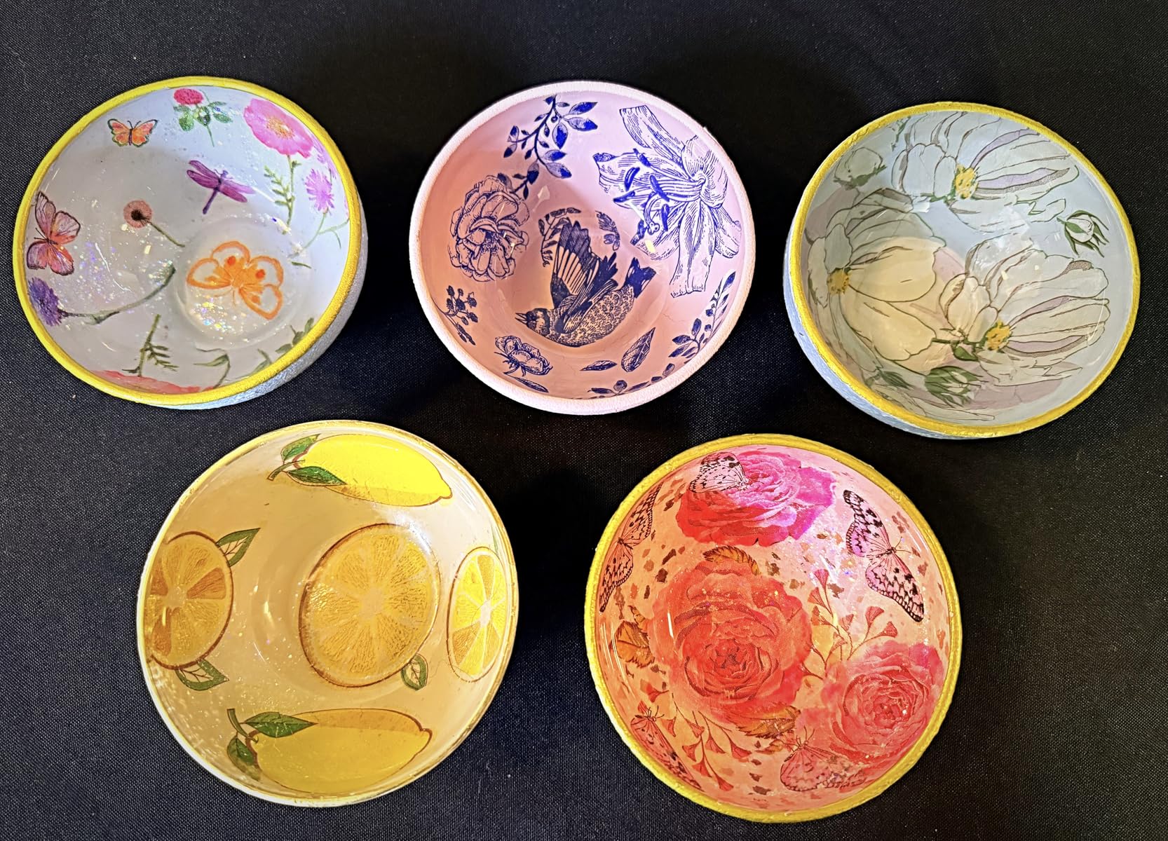 Sweejar Glass Mixing Bowls Set(set of 9),Nesting Bowls for Space Saving Storage,Great for Cooking,Baking,Prepping,Stackable Bowl Set - Customer Photo 1