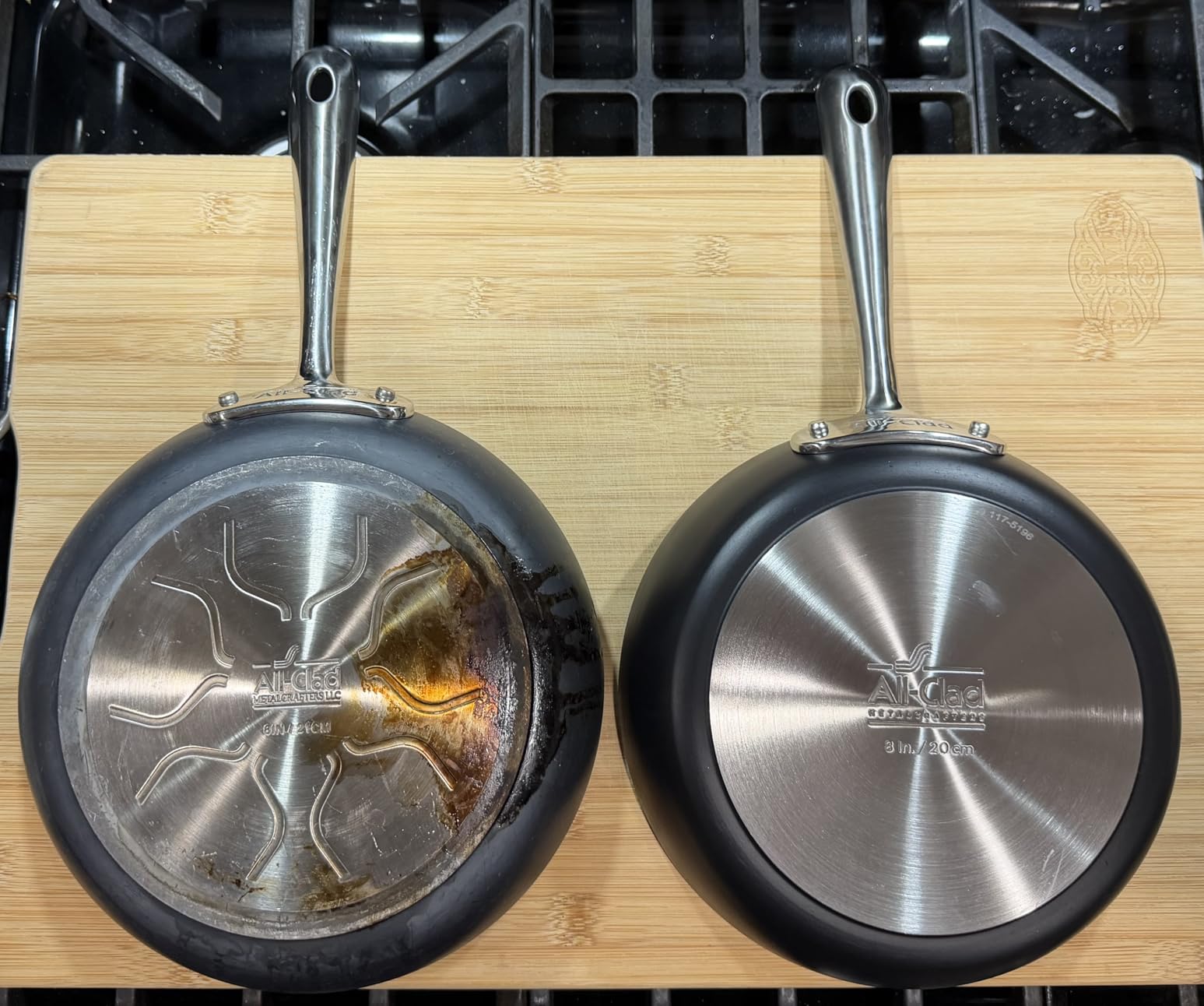 All-Clad HA1 Hard Anodized Nonstick Fry Pan Set – 3-Piece Cookware, 8 All-Clad HA1 Hard Anodized Nonstick Fry Pan Set – 3-Piece Cookware, 8