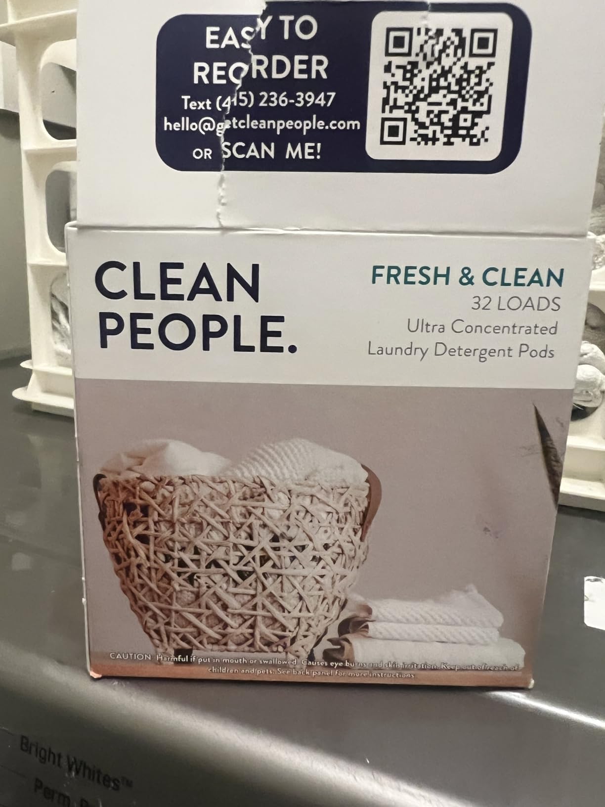 The Clean People Laundry Detergent Pods - Hypoallergenic, Ultra Concentrated, 96 Pack - Customer Photo 1