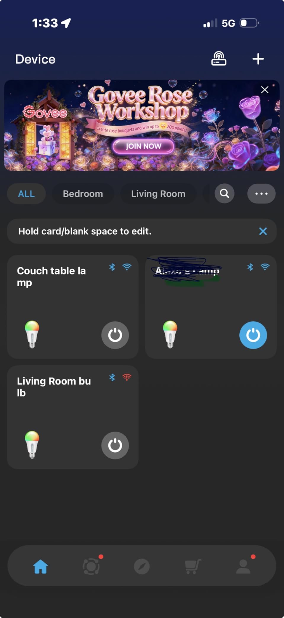 Govee Smart Light Bulbs, Color Changing Light Bulb, Work with Alexa and Google Assistant, 16 Million Colors RGBWW, WiFi & Bluetooth LED Light Bulbs, Music Sync, A19, 800 Lumens, 4 Pack customer photo 2