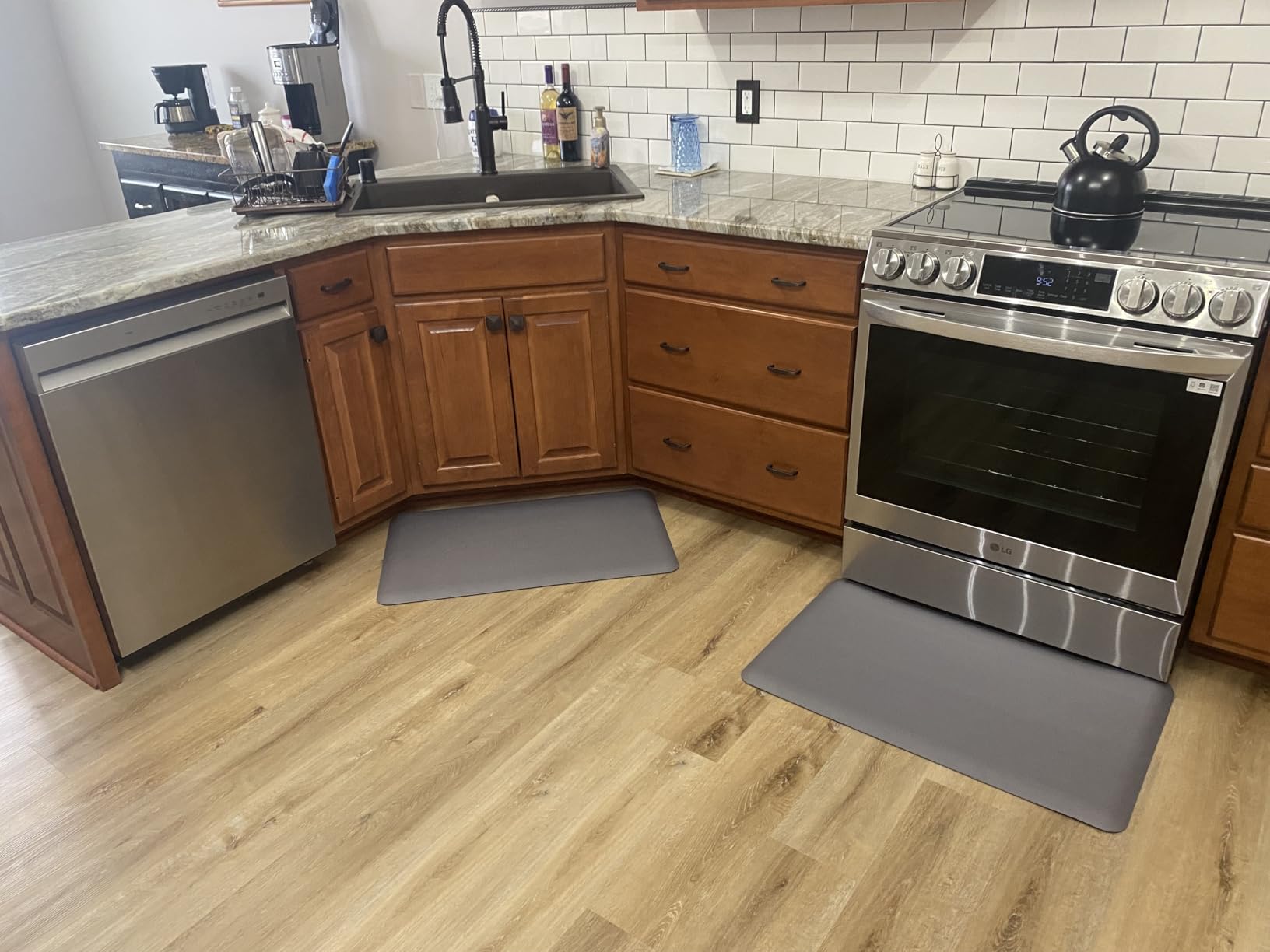 KitchenClouds Kitchen Mat Cushioned Anti Fatigue Rug 17.3