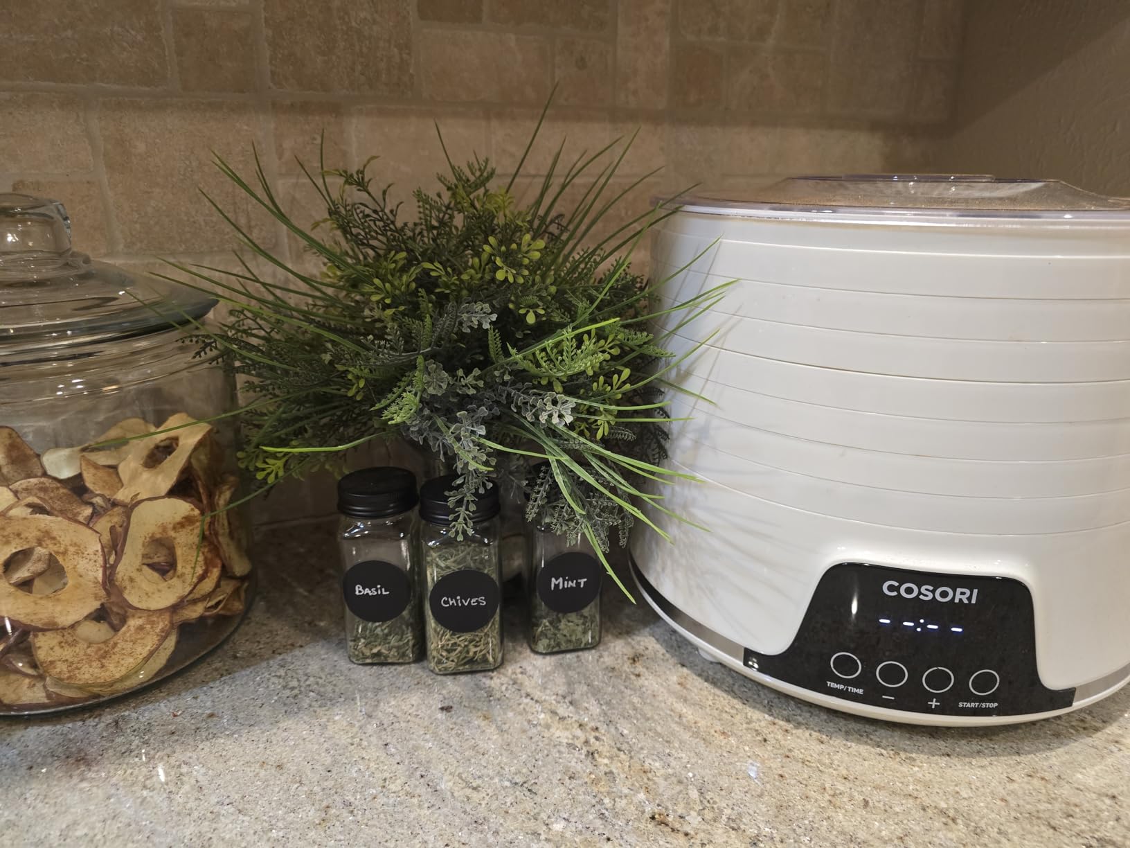 COSORI Food Dehydrator Machine for Jerky, 5 Trays with 165°F Temperature Control and 48H Timer, 350W Dryer for Fruit, Herbs, Meat, Veggies and Dog Treats, 50-Recipes Book Included - Customer Photo 2