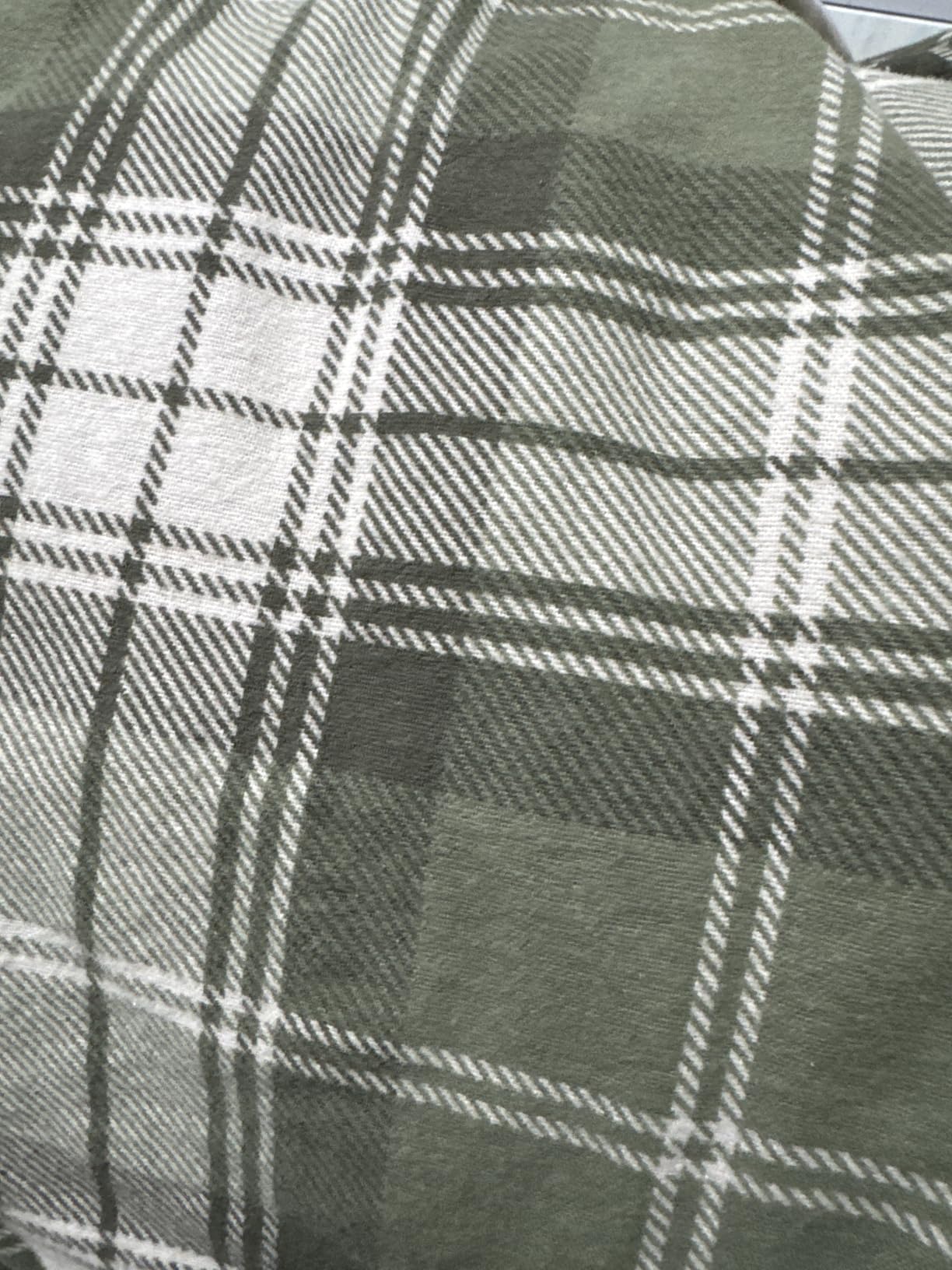 Eddie Bauer - Queen Sheets, Cotton Flannel Bedding Set, Brushed For Extra Softness, Cozy Home Decor (Lakehouse Plaid, Queen) - Customer Photo 3